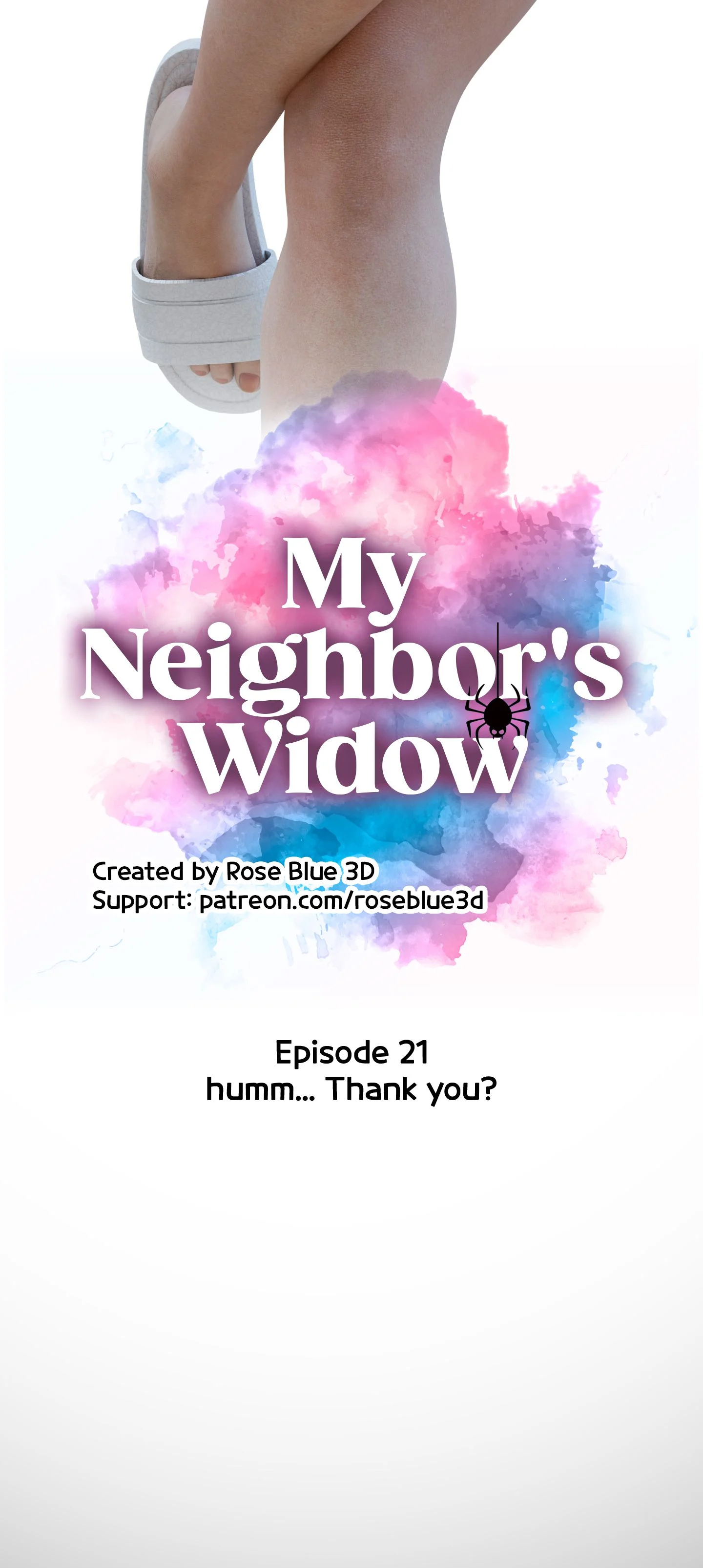 My Neighbor’s Widow [Rose Blue 3D] - Chapter 21 — Page 21