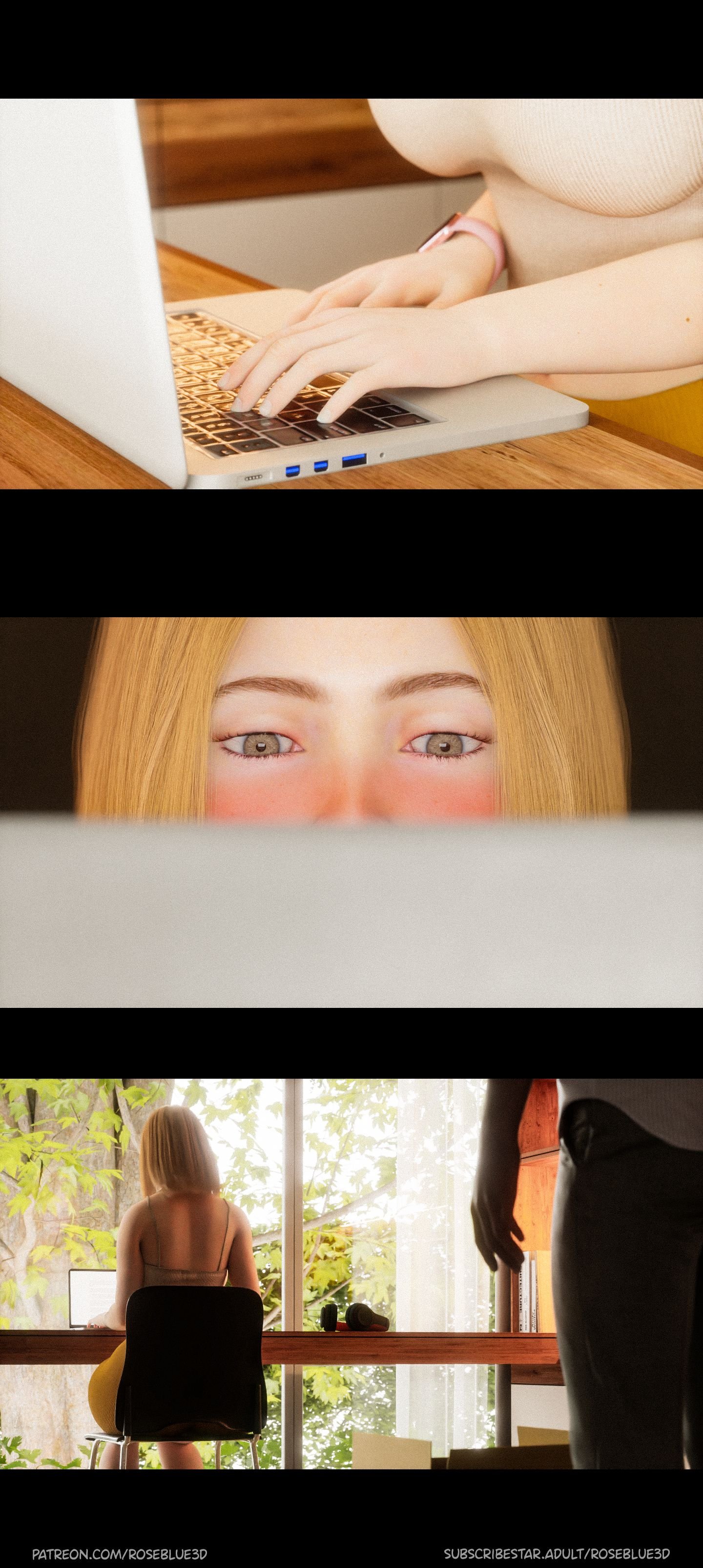 My Neighbor’s Widow [Rose Blue 3D] - Chapter 21 — Page 4