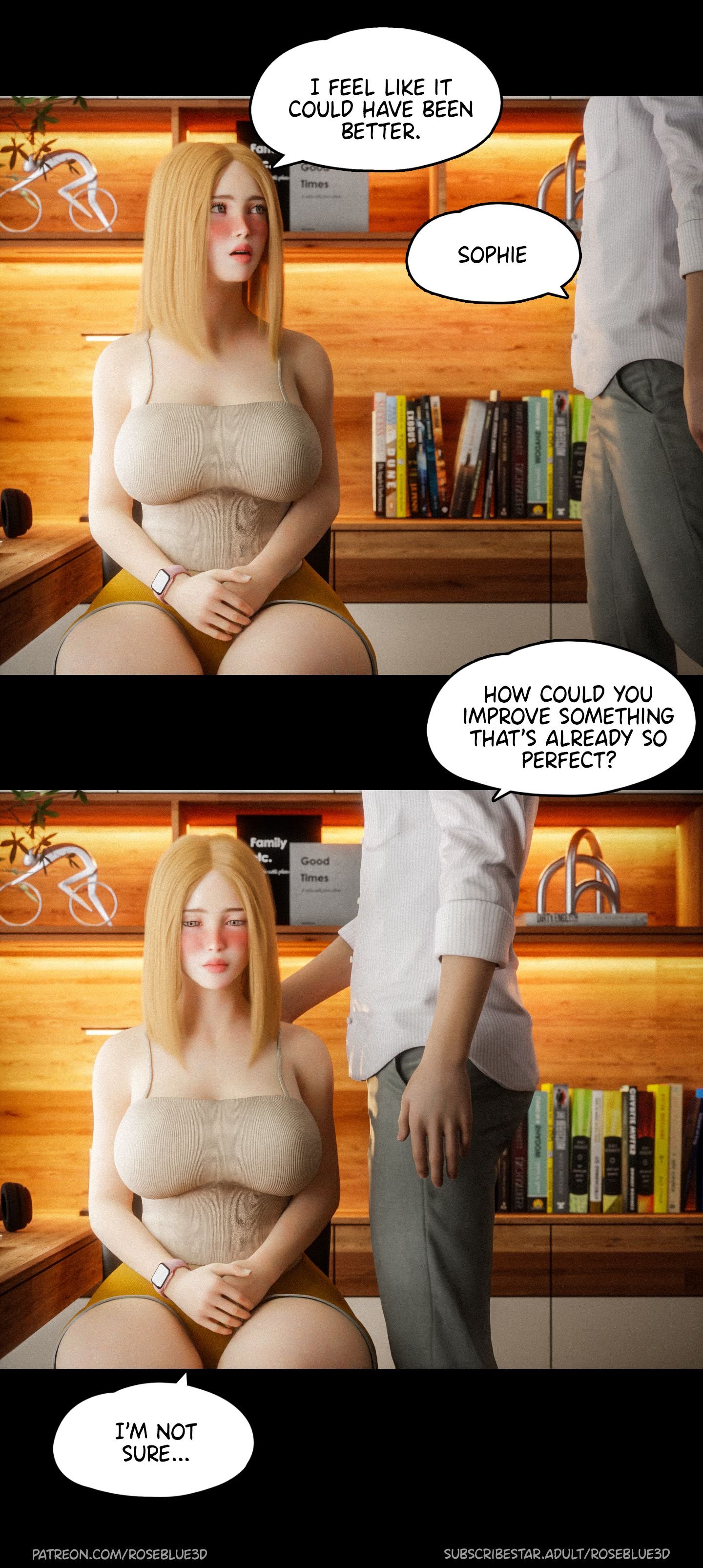 My Neighbor’s Widow [Rose Blue 3D] - Chapter 21 — Page 7
