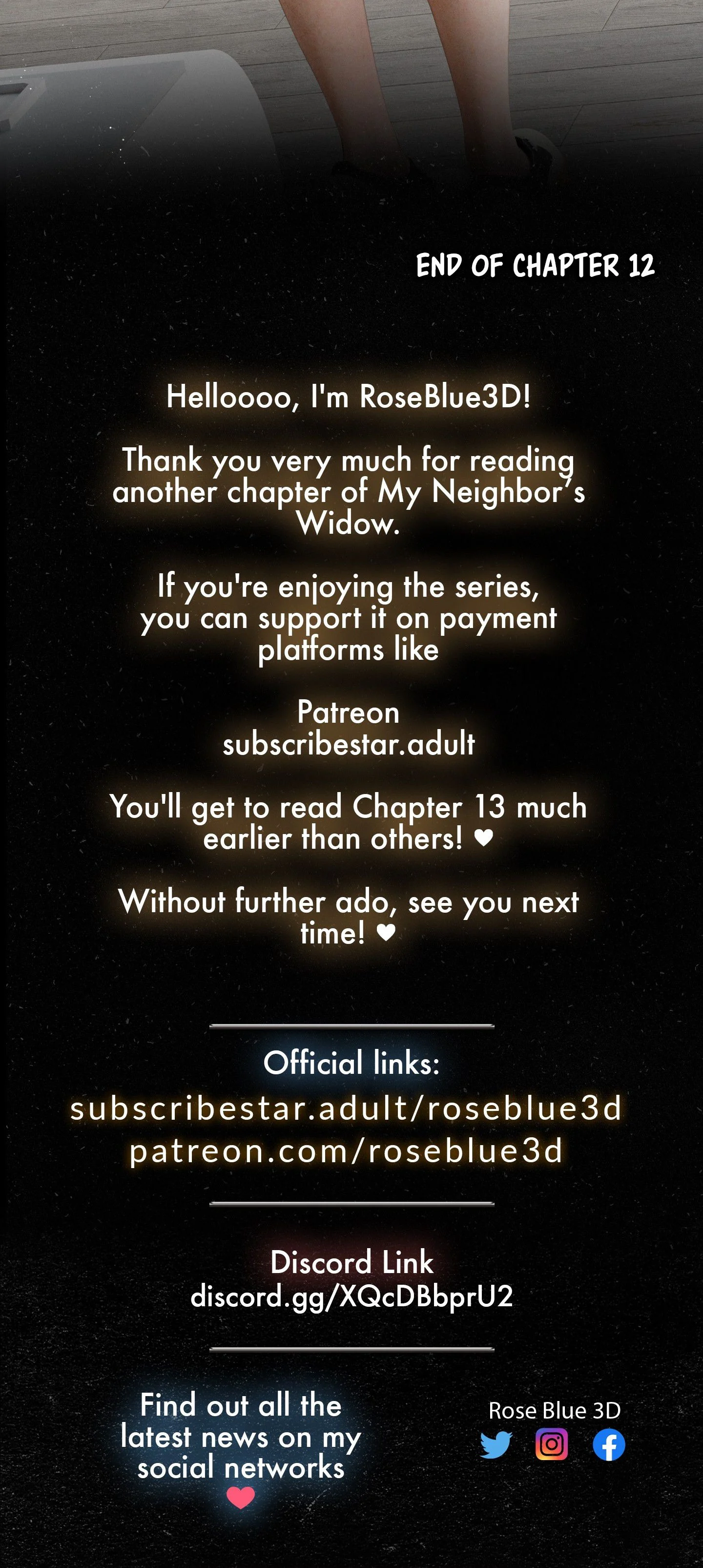 My Neighbor’s Widow [Rose Blue 3D] - Chapter 12 — Page 106