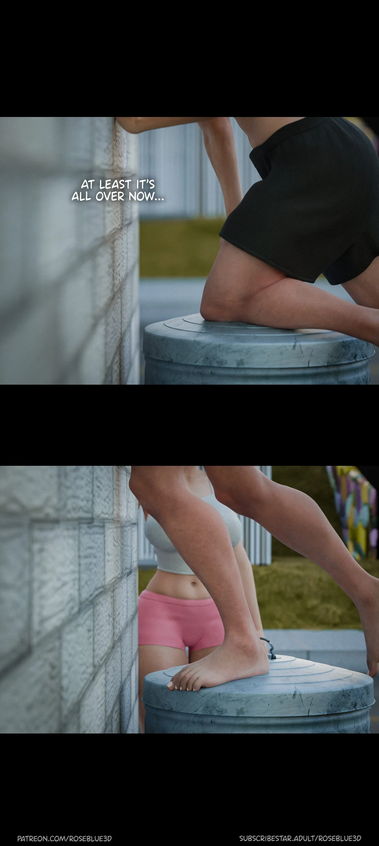 My Neighbor’s Widow [Rose Blue 3D] - Chapter 31 — Page 27