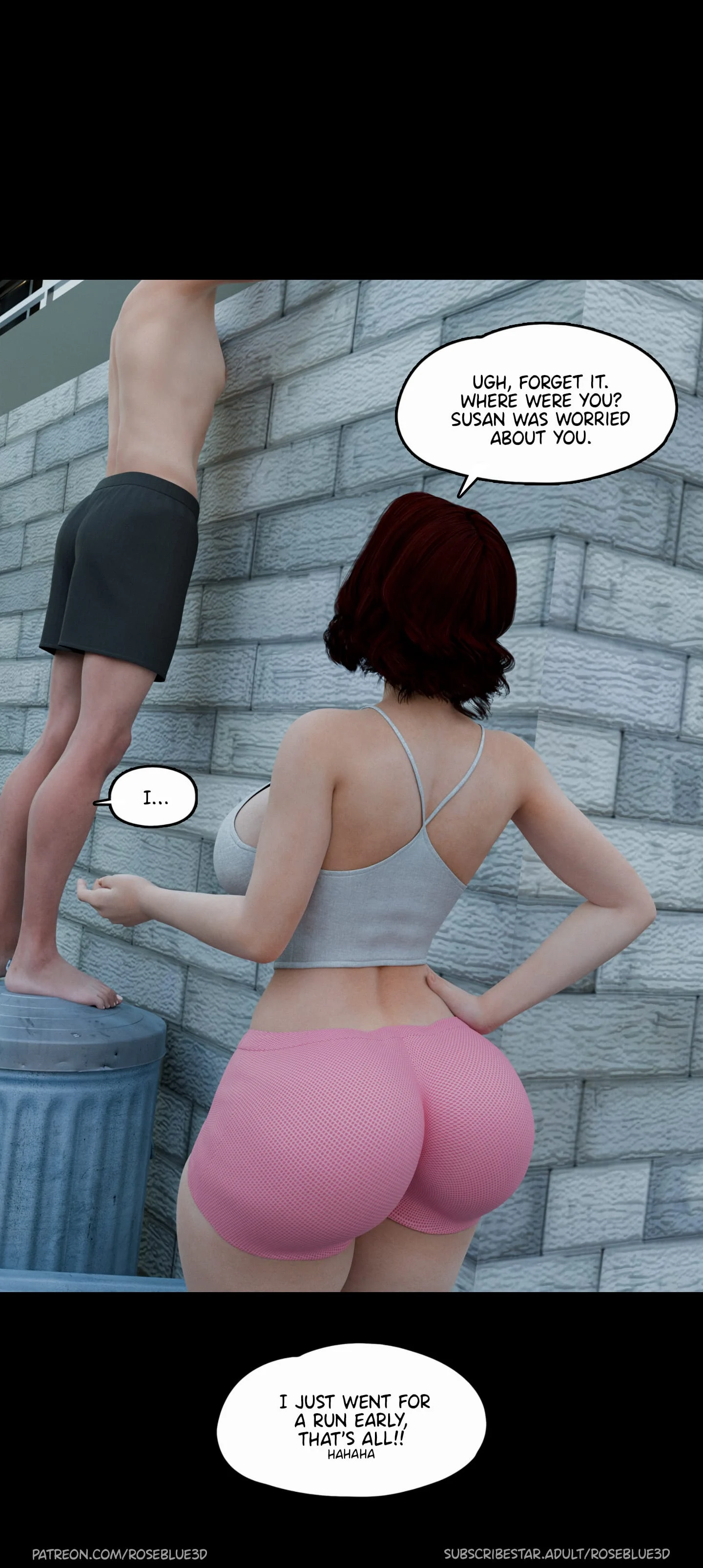 My Neighbor’s Widow [Rose Blue 3D] - Chapter 31 — Page 31
