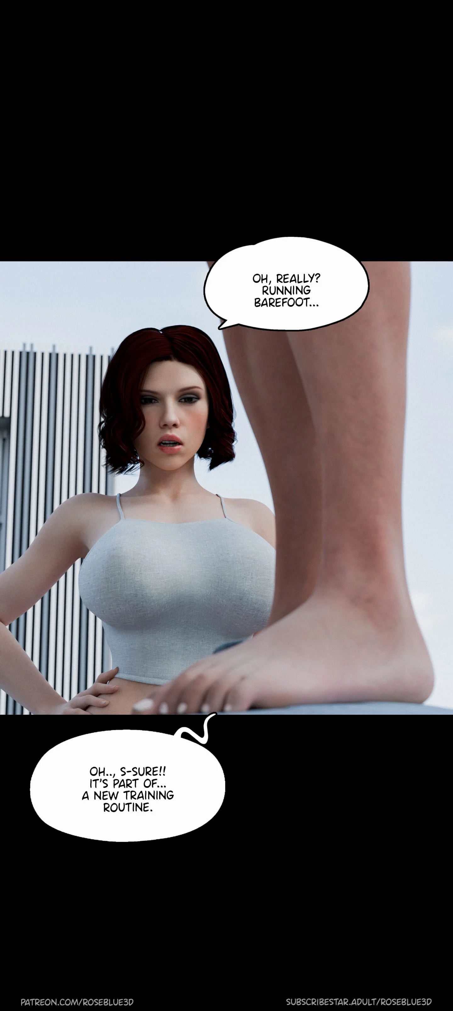 My Neighbor’s Widow [Rose Blue 3D] - Chapter 31 — Page 32