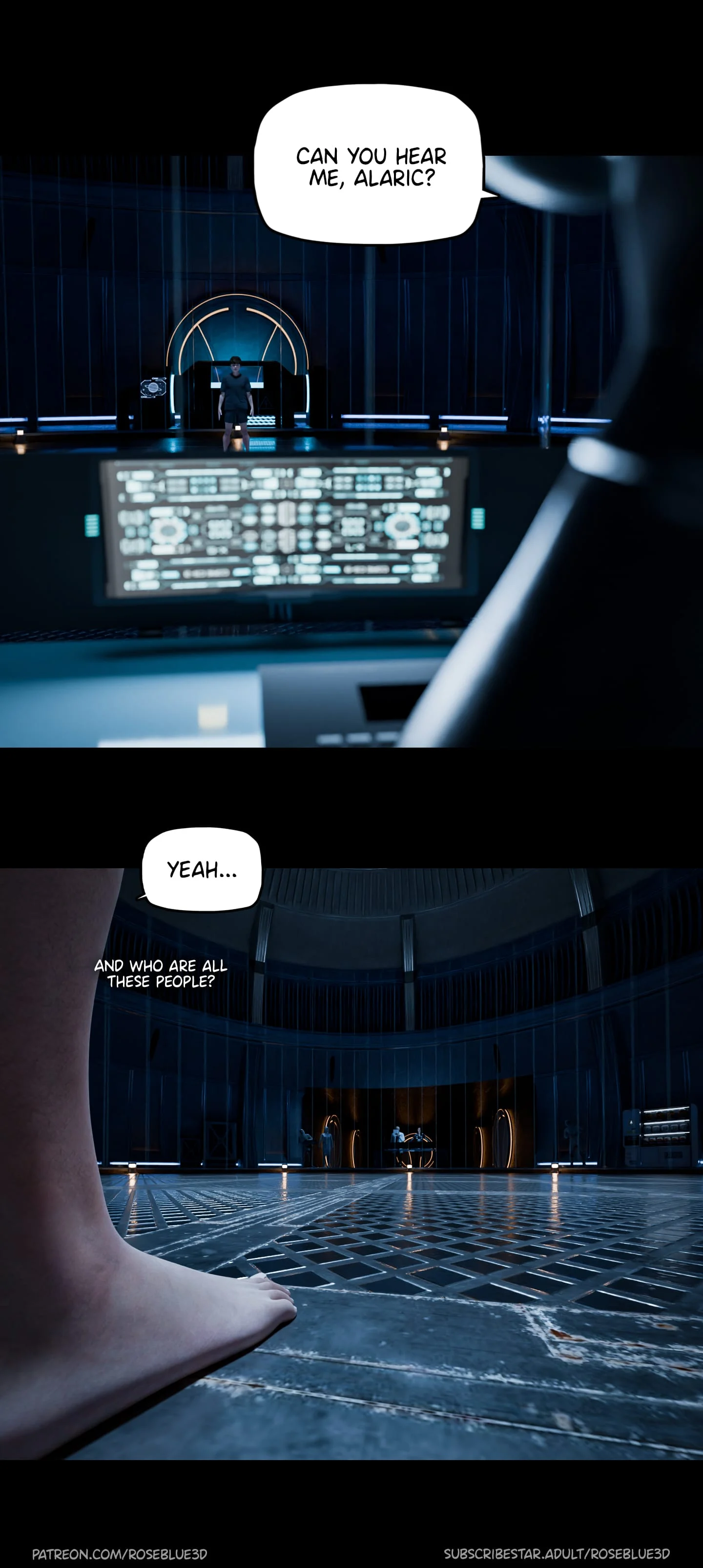 My Neighbor’s Widow [Rose Blue 3D] - Chapter 31 — Page 45