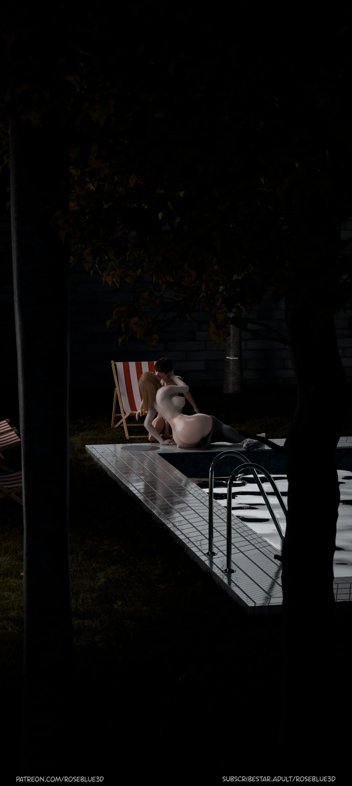 My Neighbor’s Widow [Rose Blue 3D] - Chapter 31 — Page 53