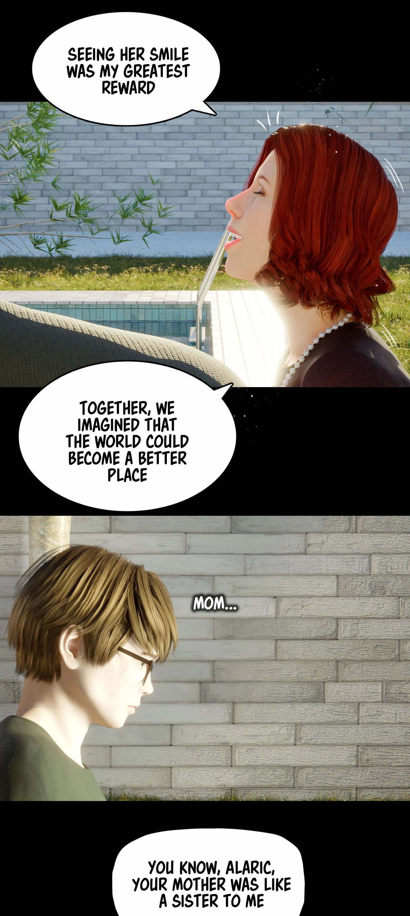 My Neighbor’s Widow [Rose Blue 3D] - Chapter 11 — Page 32