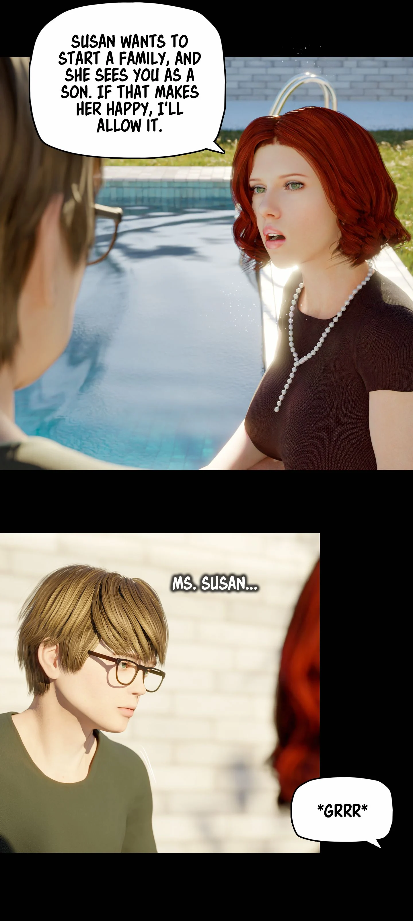 My Neighbor’s Widow [Rose Blue 3D] - Chapter 11 — Page 34