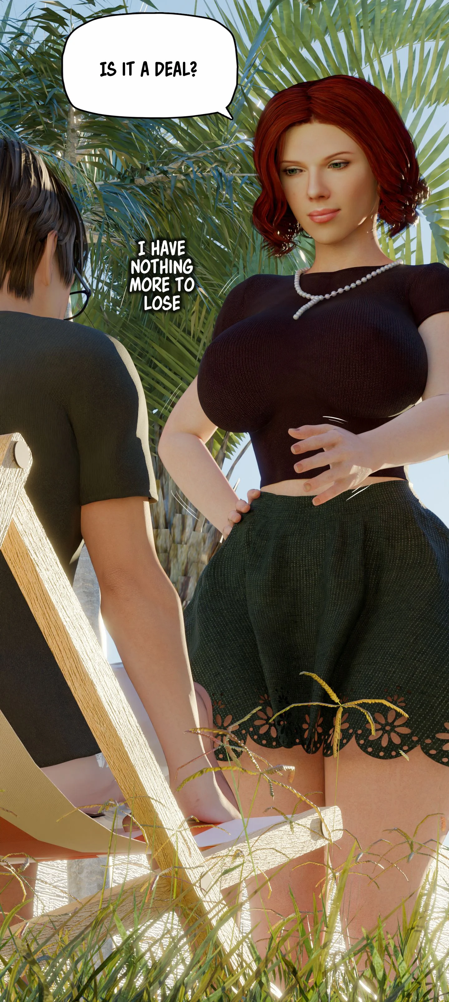 My Neighbor’s Widow [Rose Blue 3D] - Chapter 11 — Page 39