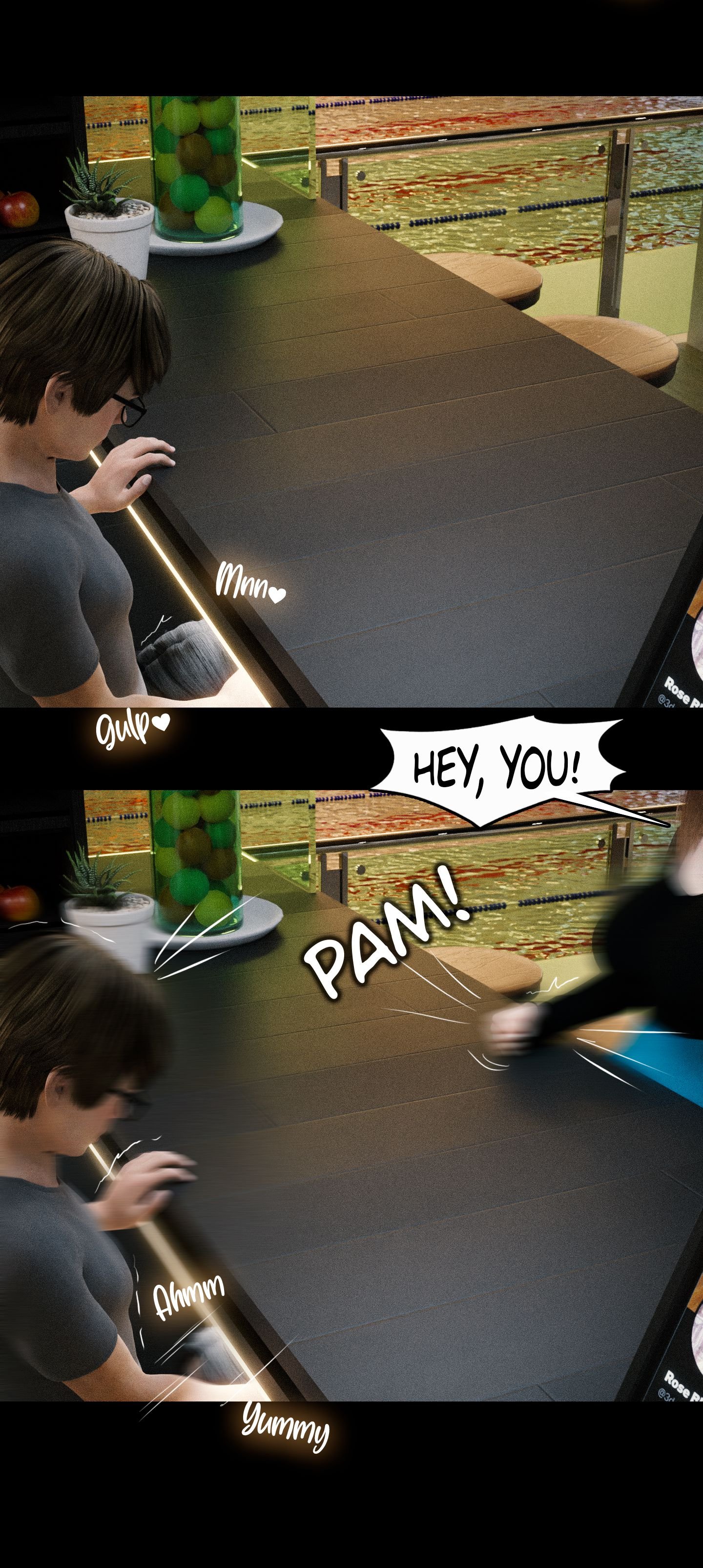 My Neighbor’s Widow [Rose Blue 3D] - Chapter 11 — Page 93