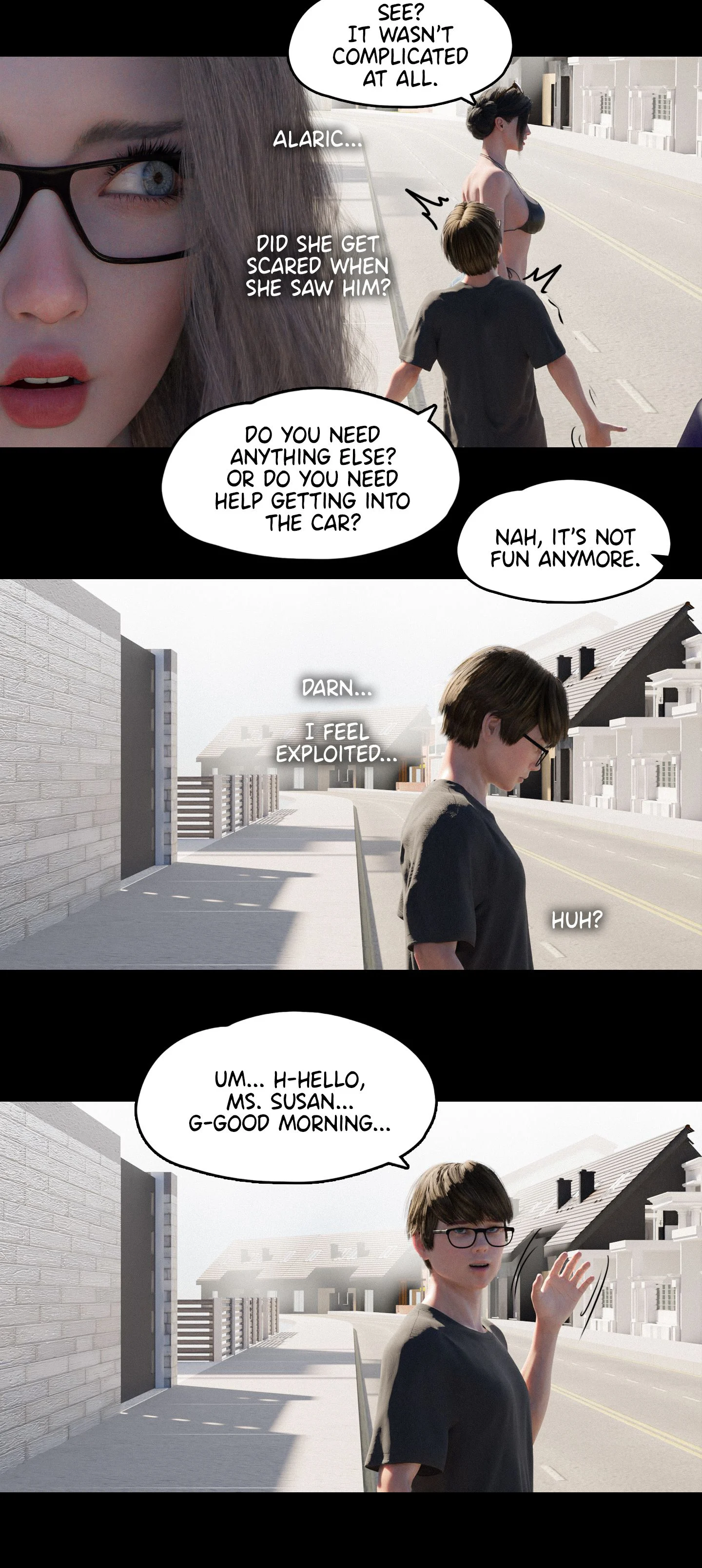 My Neighbor’s Widow [Rose Blue 3D] - Chapter 19 — Page 27