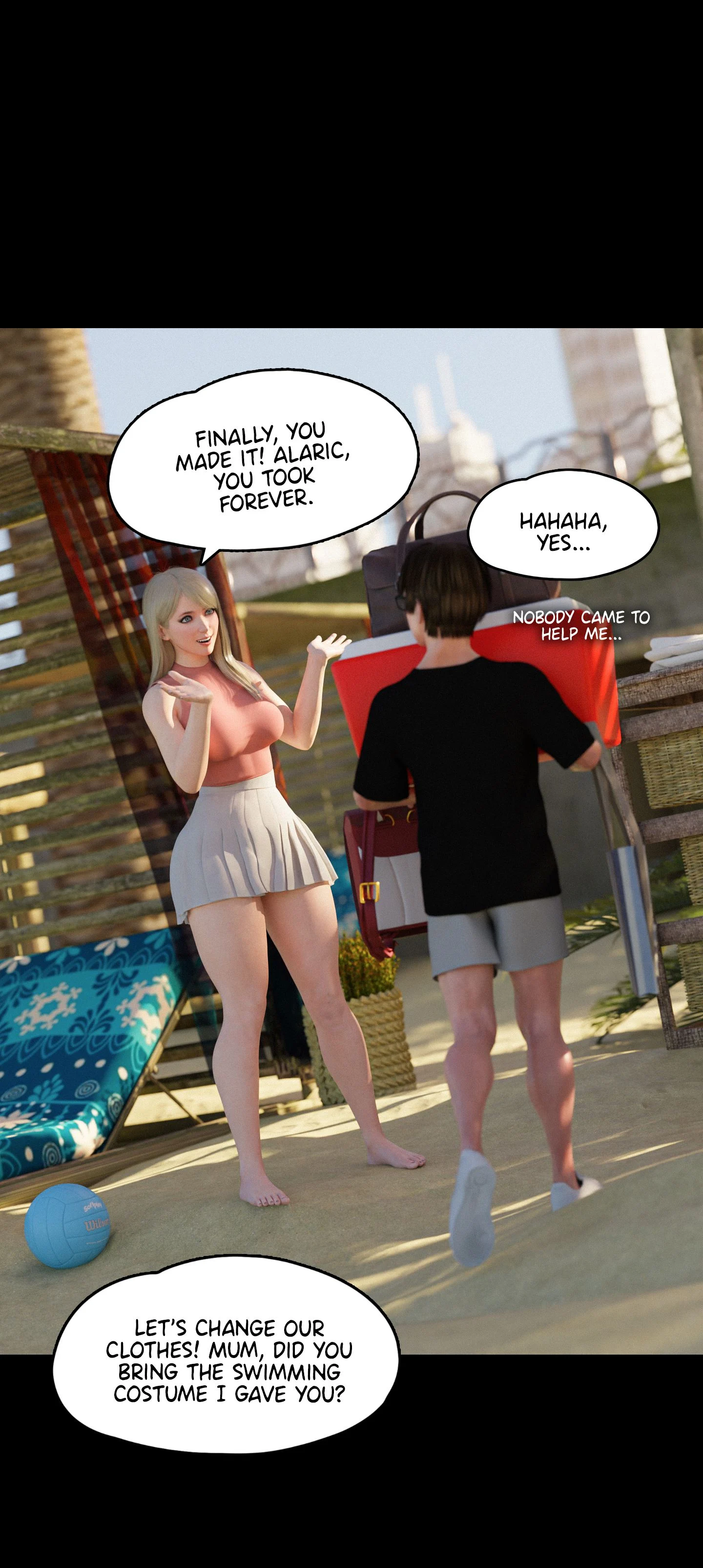 My Neighbor’s Widow [Rose Blue 3D] - Chapter 19 — Page 48