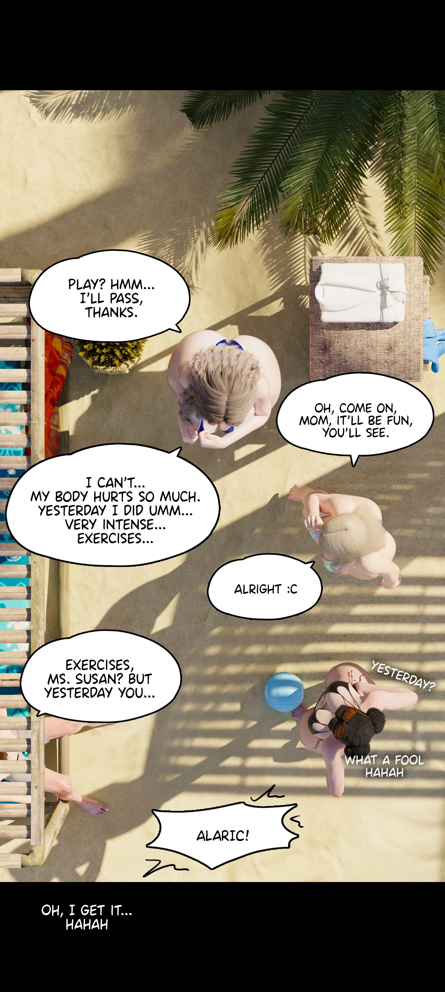 My Neighbor’s Widow [Rose Blue 3D] - Chapter 19 — Page 91