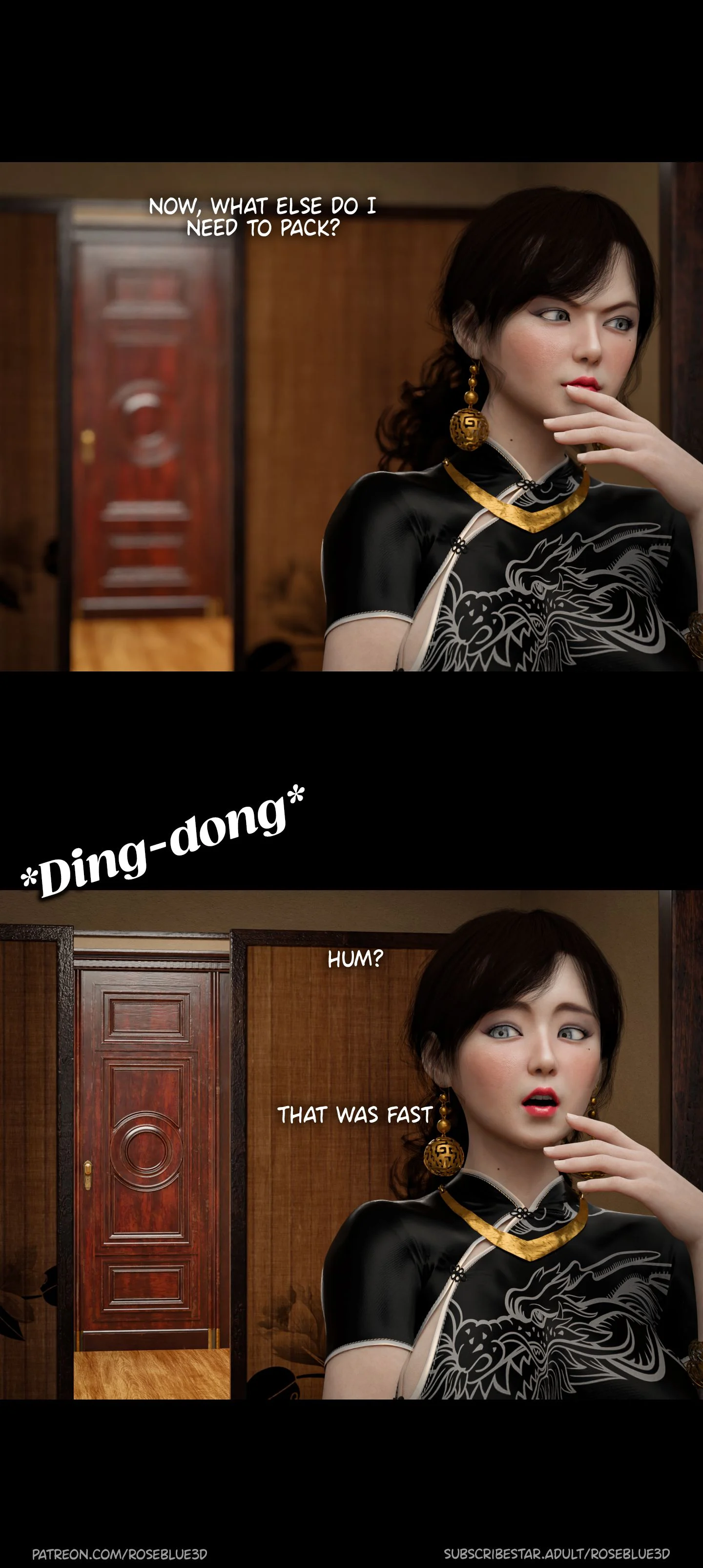 My Neighbor’s Widow [Rose Blue 3D] - Chapter 25 — Page 11