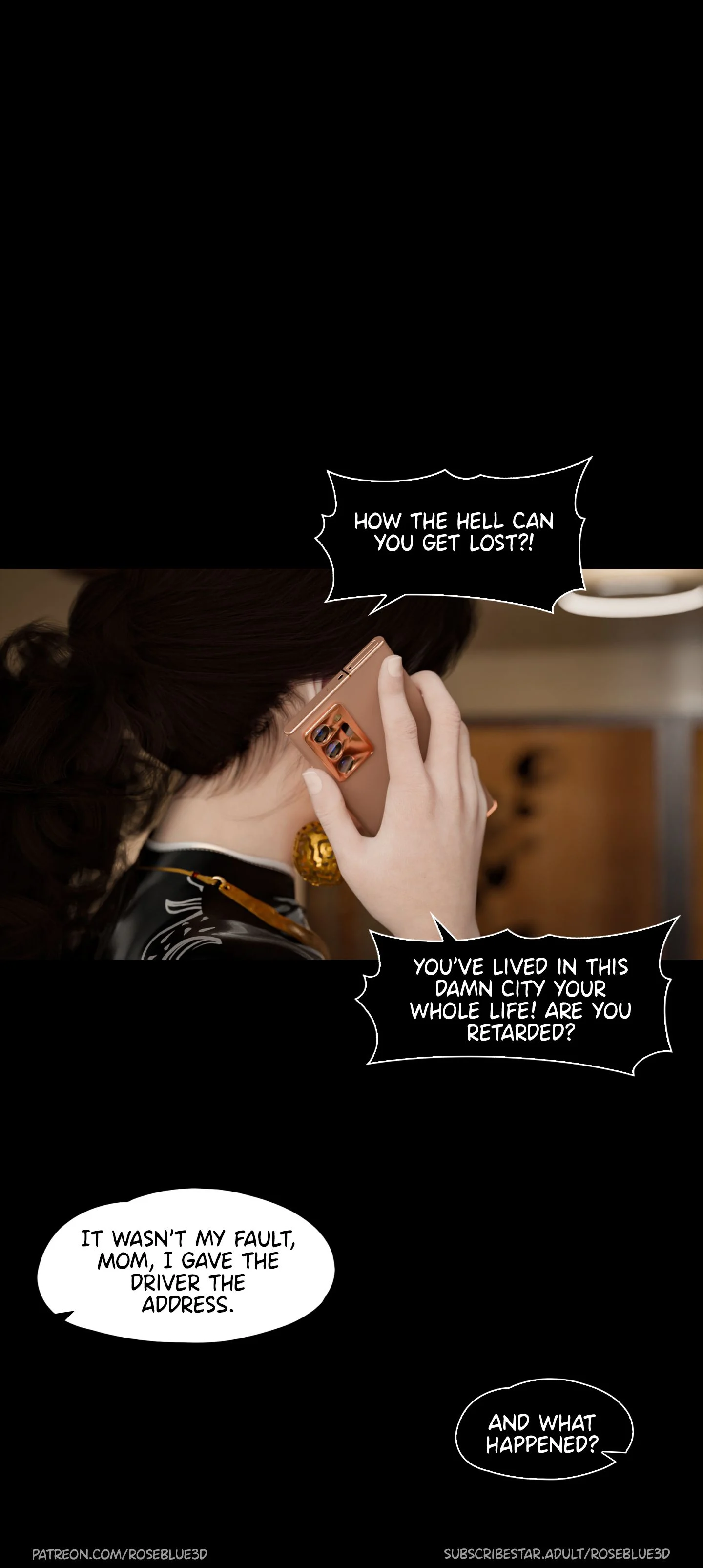 My Neighbor’s Widow [Rose Blue 3D] - Chapter 25 — Page 5