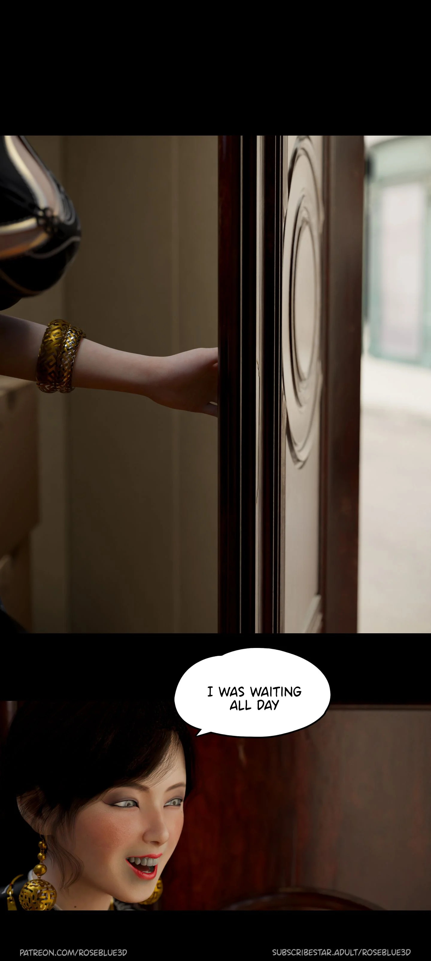 My Neighbor’s Widow [Rose Blue 3D] - Chapter 25 — Page 86