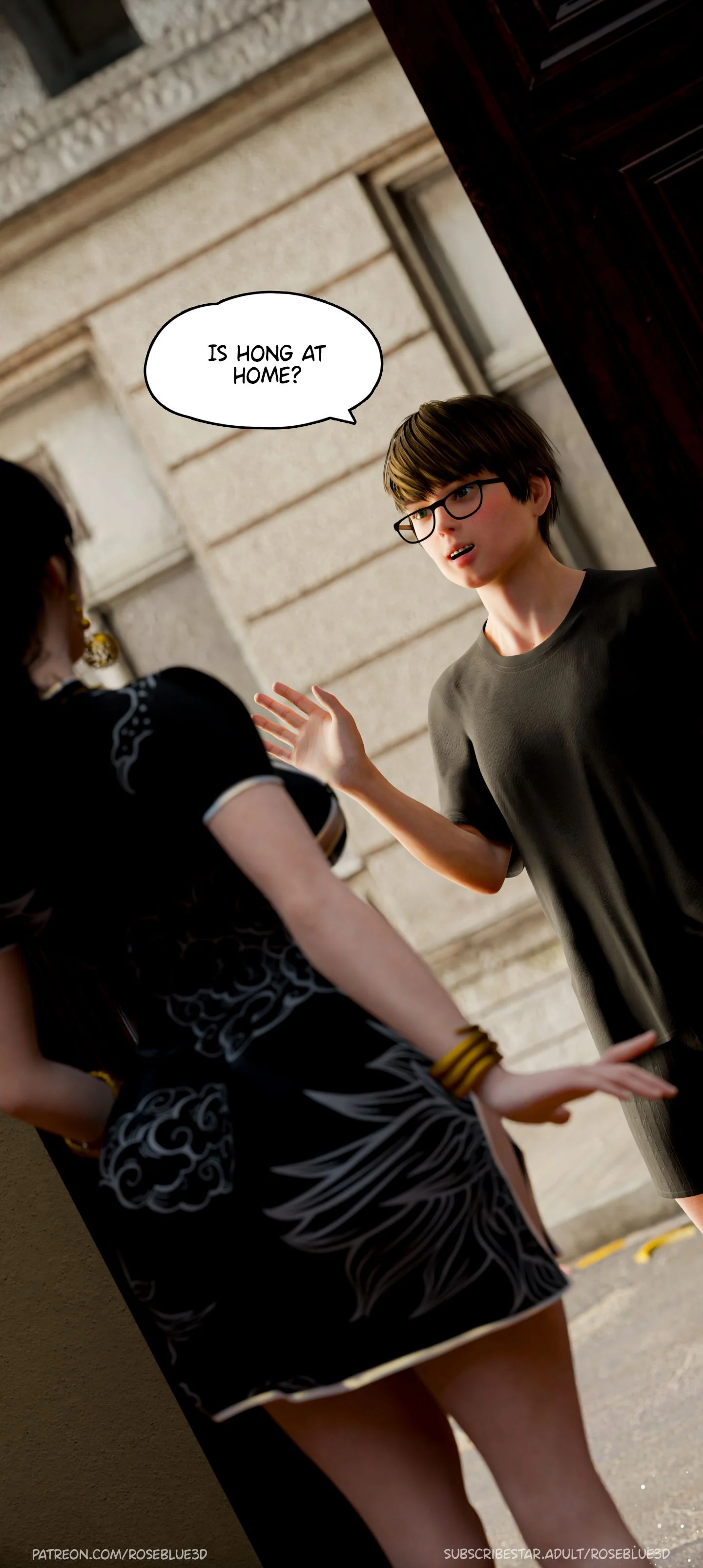 My Neighbor’s Widow [Rose Blue 3D] - Chapter 25 — Page 88