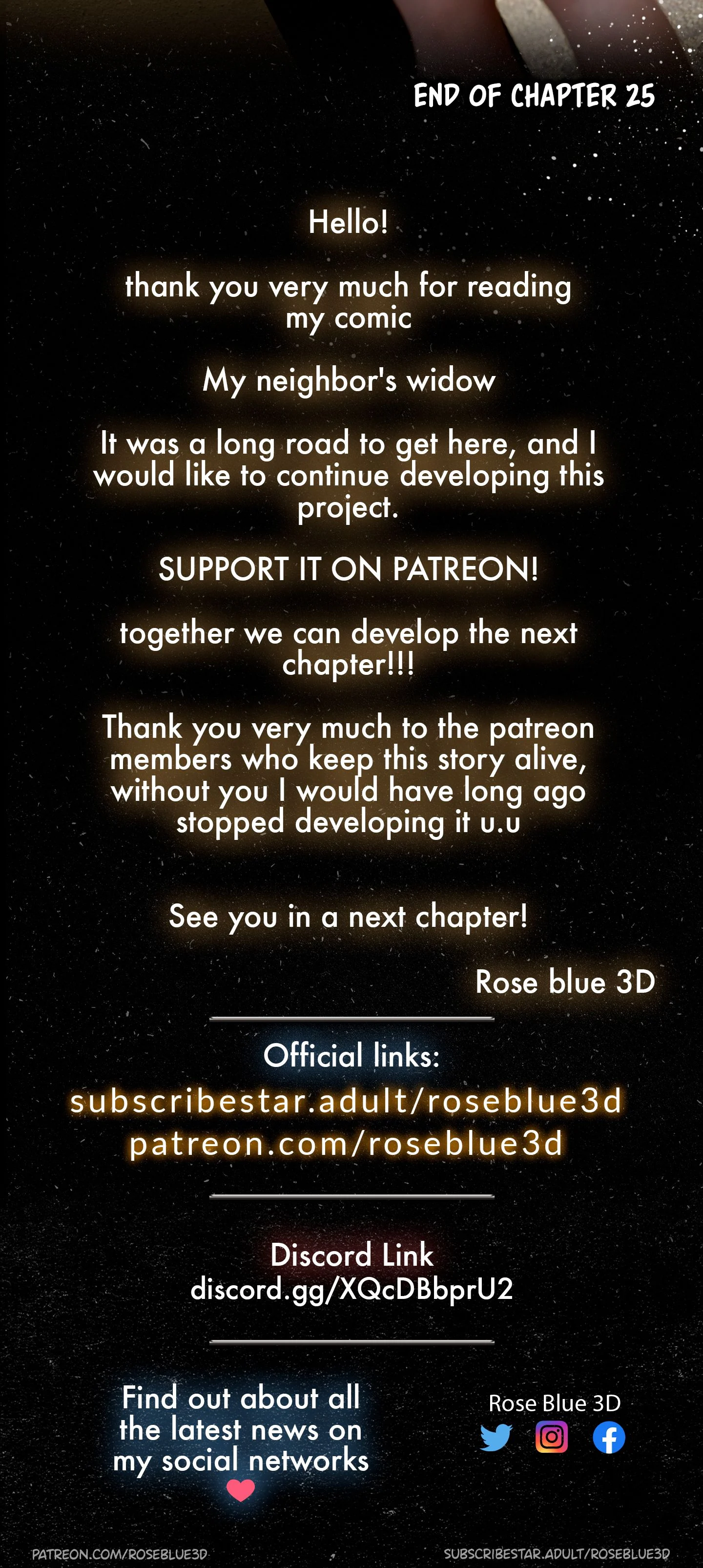 My Neighbor’s Widow [Rose Blue 3D] - Chapter 25 — Page 89