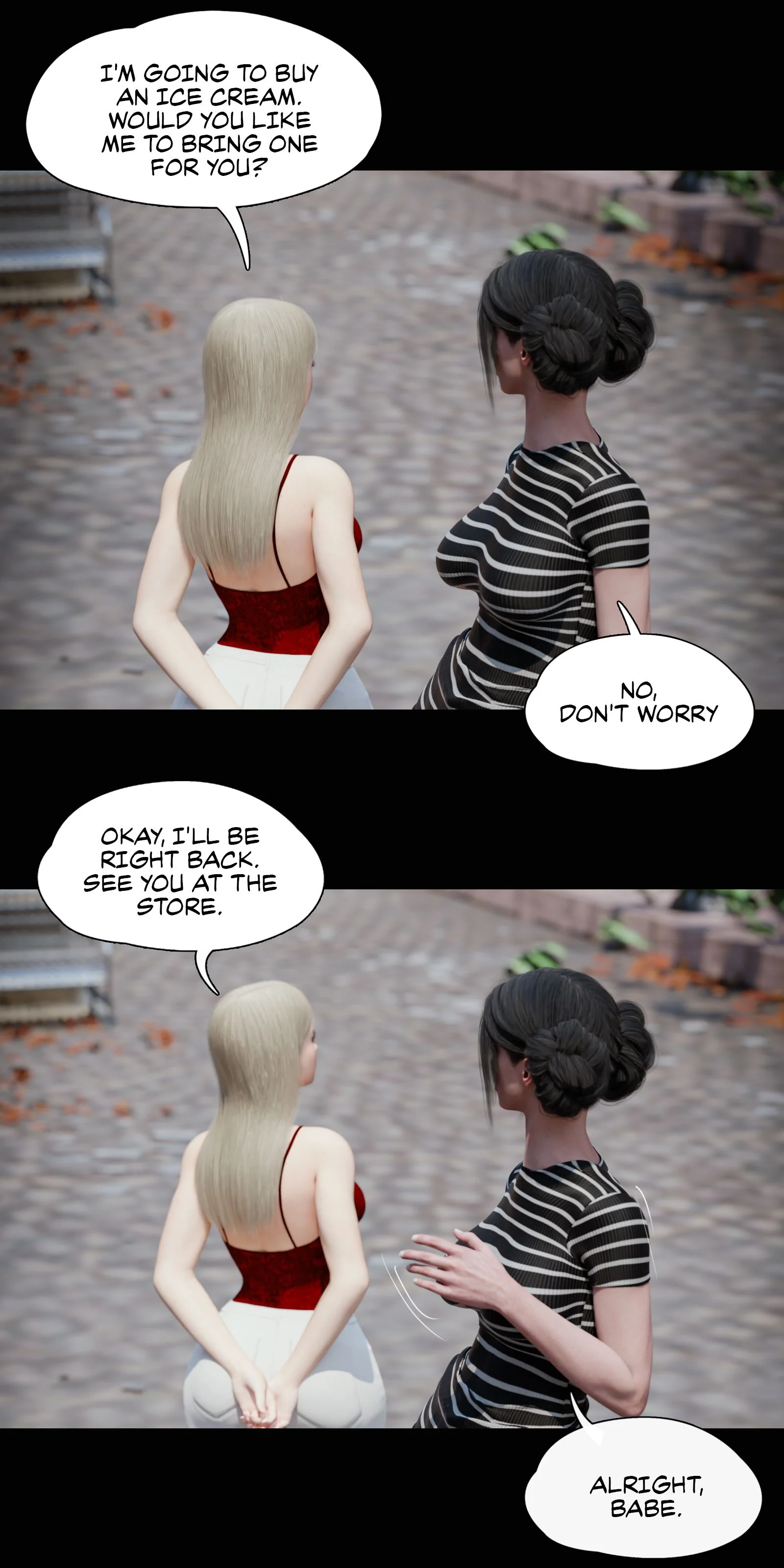 My Neighbor’s Widow [Rose Blue 3D] - Chapter 5 — Page 103