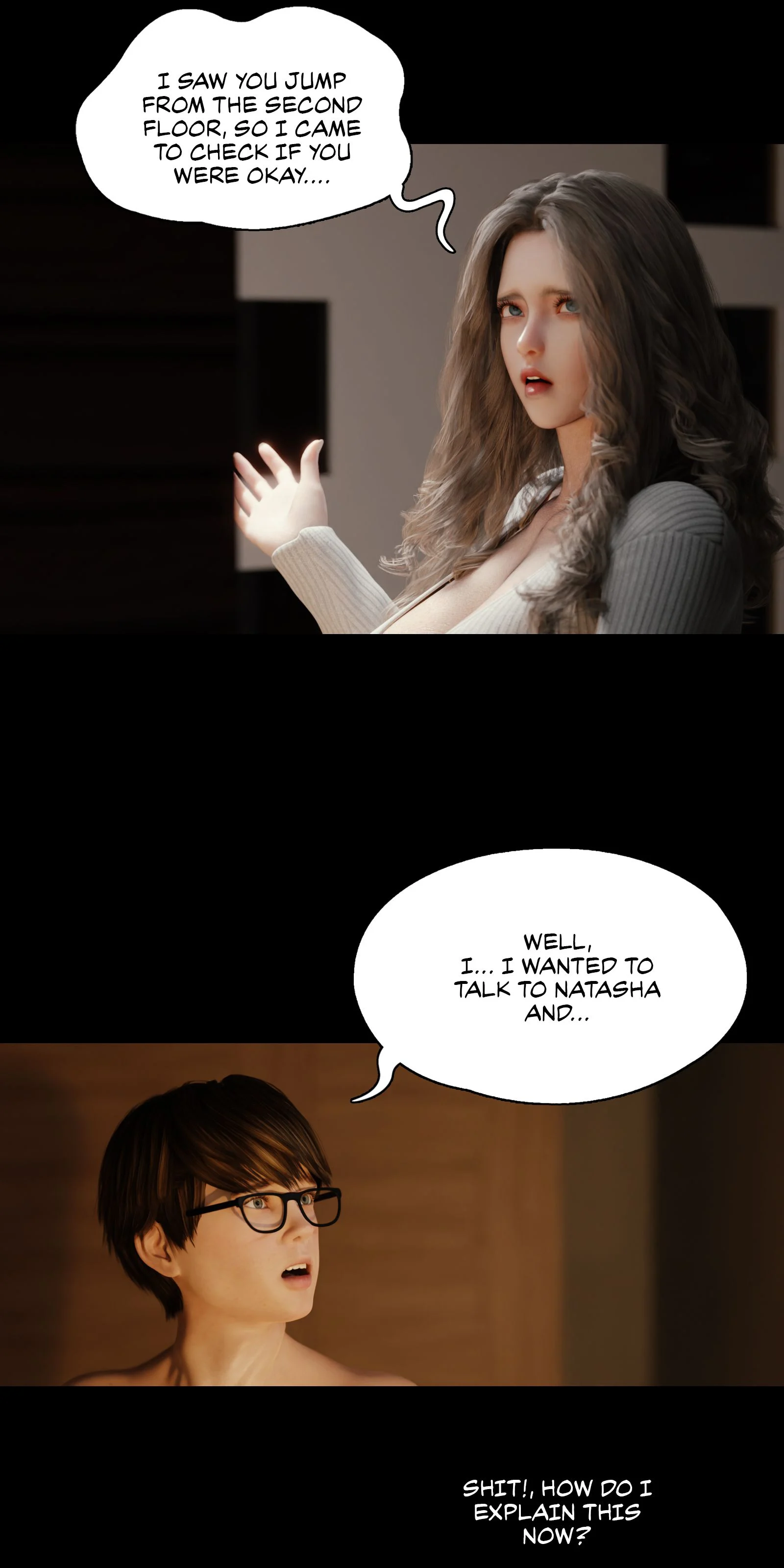 My Neighbor’s Widow [Rose Blue 3D] - Chapter 5 — Page 15