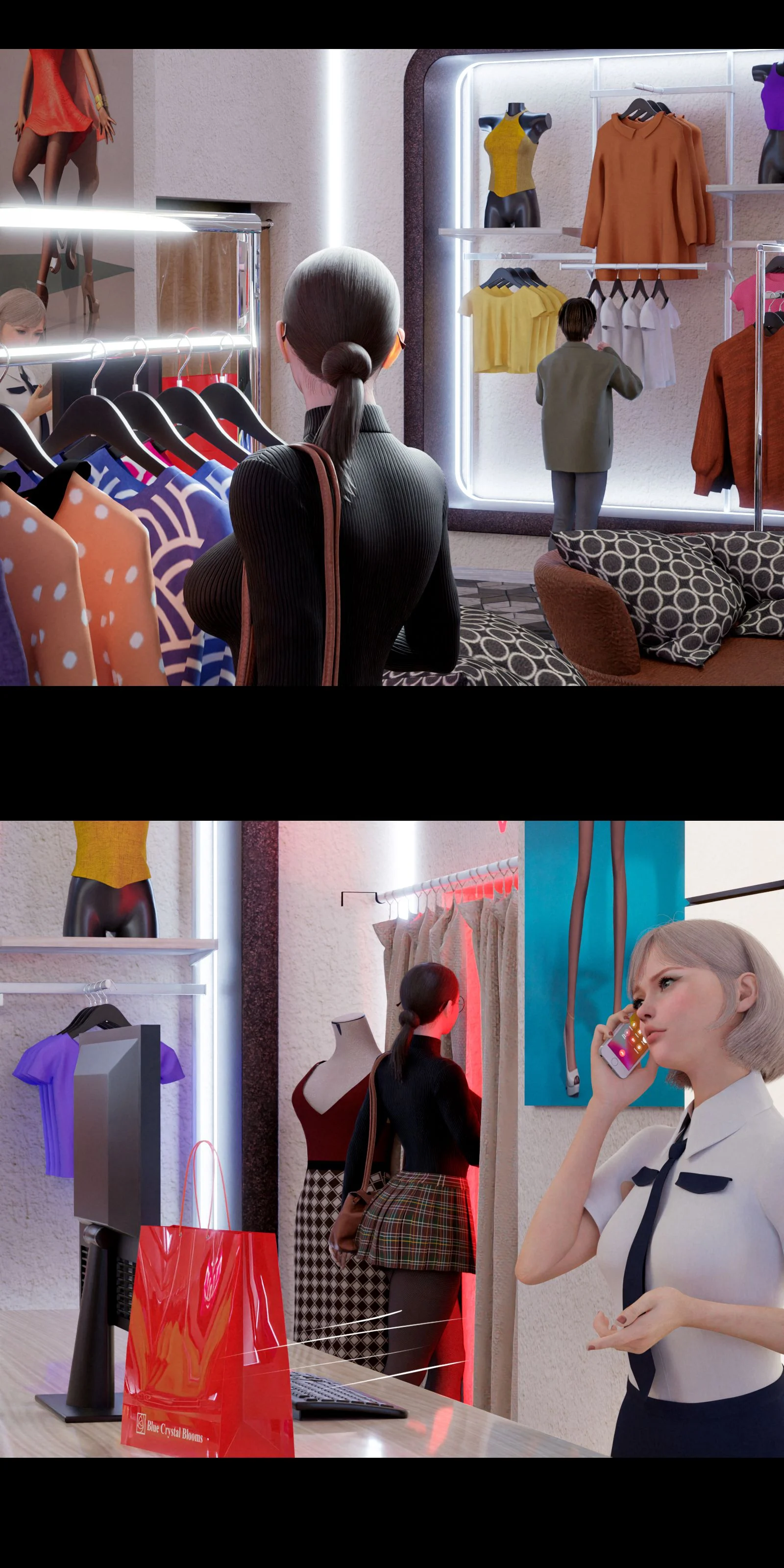 My Neighbor’s Widow [Rose Blue 3D] - Chapter 5 — Page 83