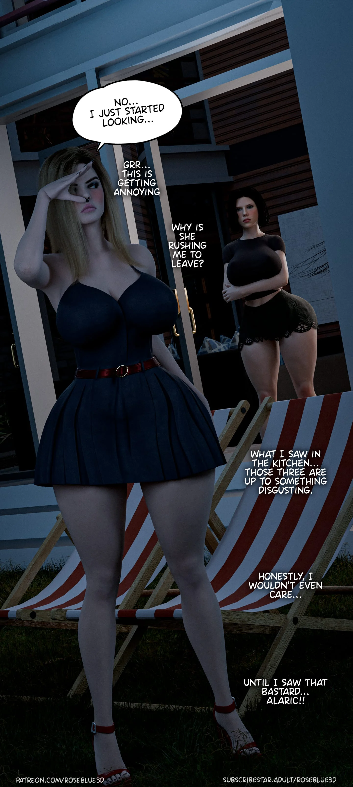 My Neighbor’s Widow [Rose Blue 3D] - Chapter 37 — Page 30