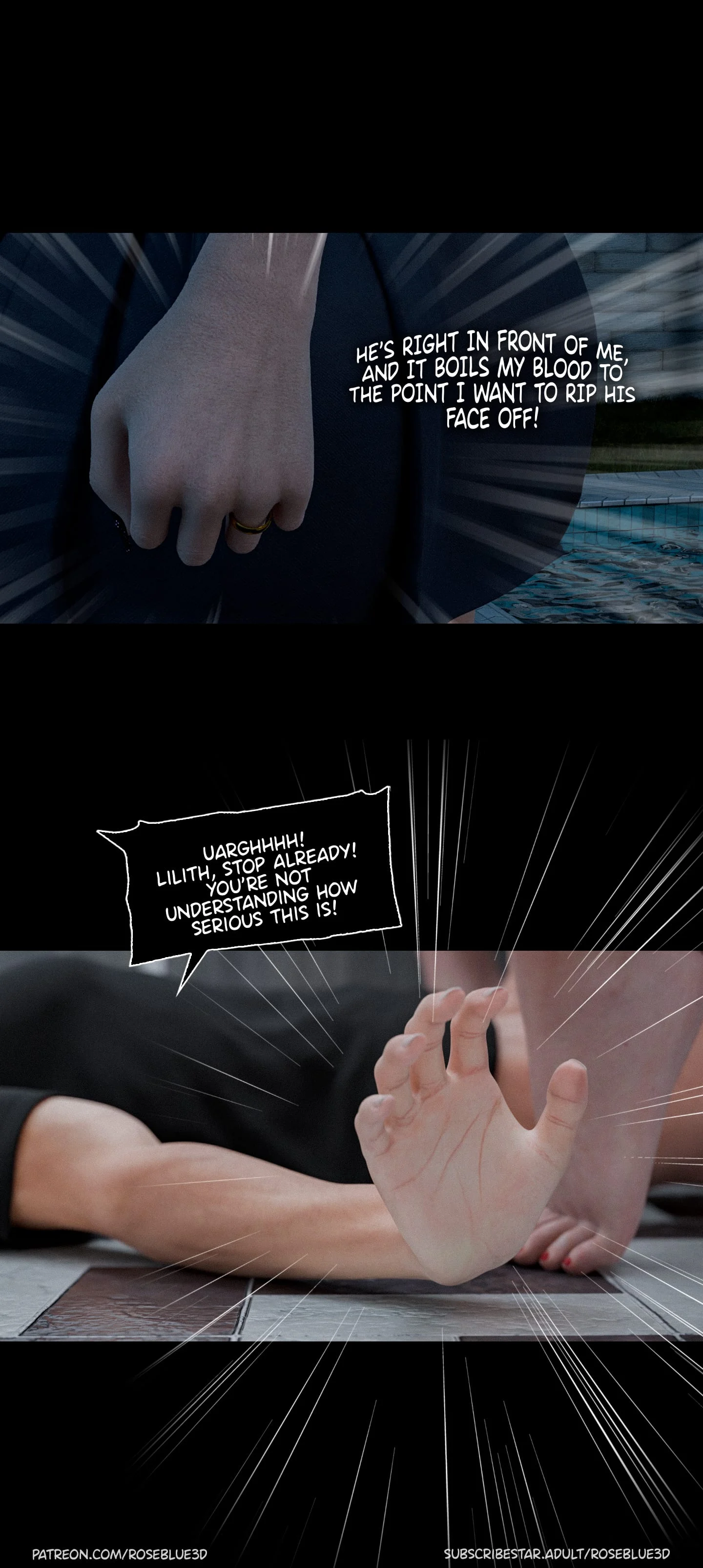 My Neighbor’s Widow [Rose Blue 3D] - Chapter 37 — Page 31