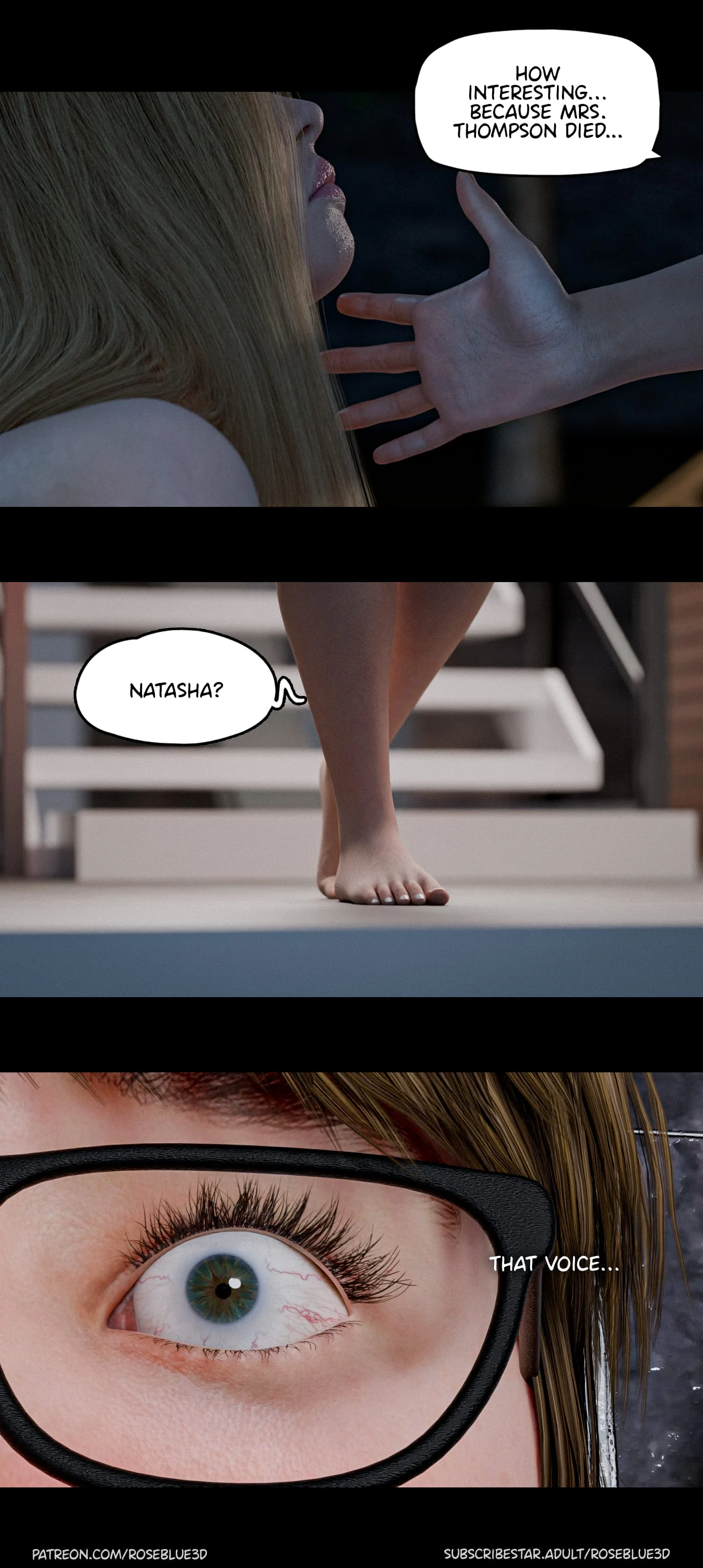 My Neighbor’s Widow [Rose Blue 3D] - Chapter 37 — Page 54