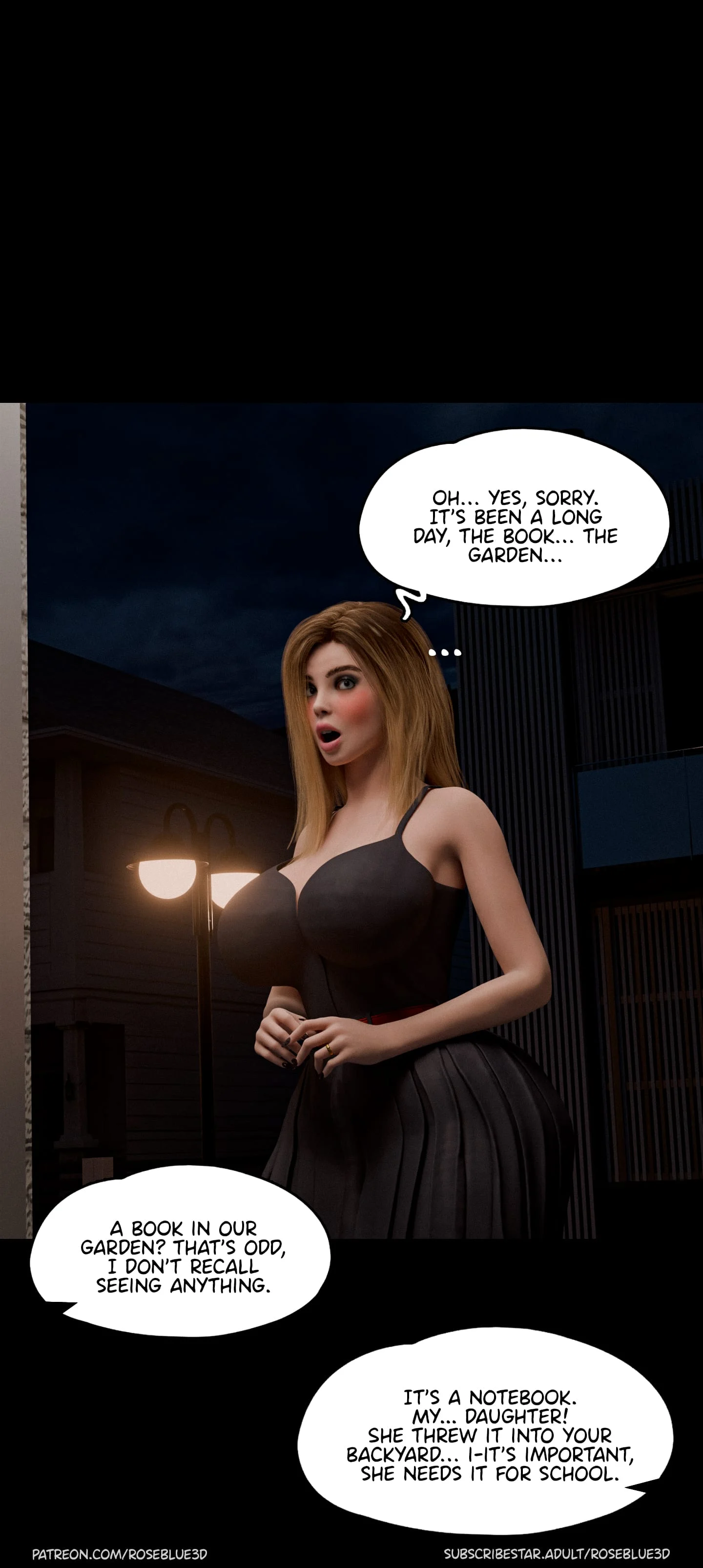 My Neighbor’s Widow [Rose Blue 3D] - Chapter 37 — Page 6