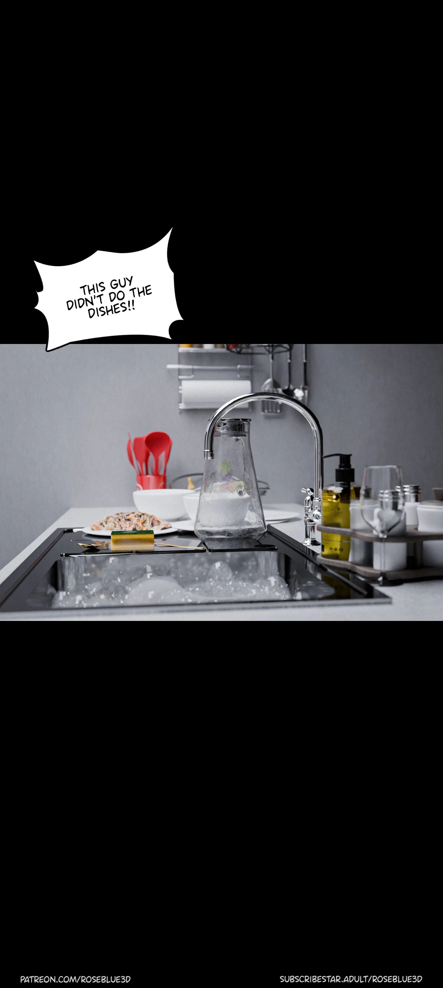 My Neighbor’s Widow [Rose Blue 3D] - Chapter 37 — Page 71