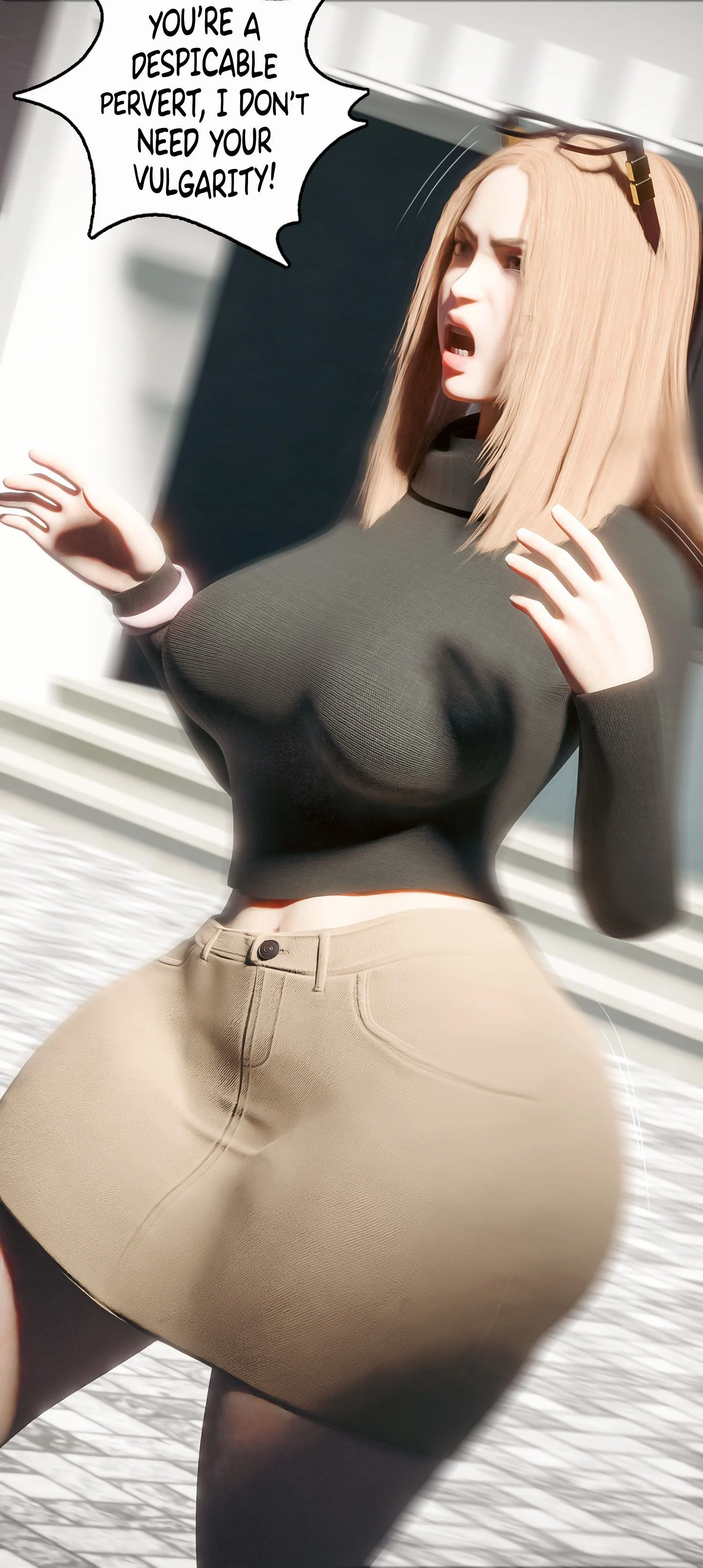 My Neighbor’s Widow [Rose Blue 3D] - Chapter 13 — Page 24