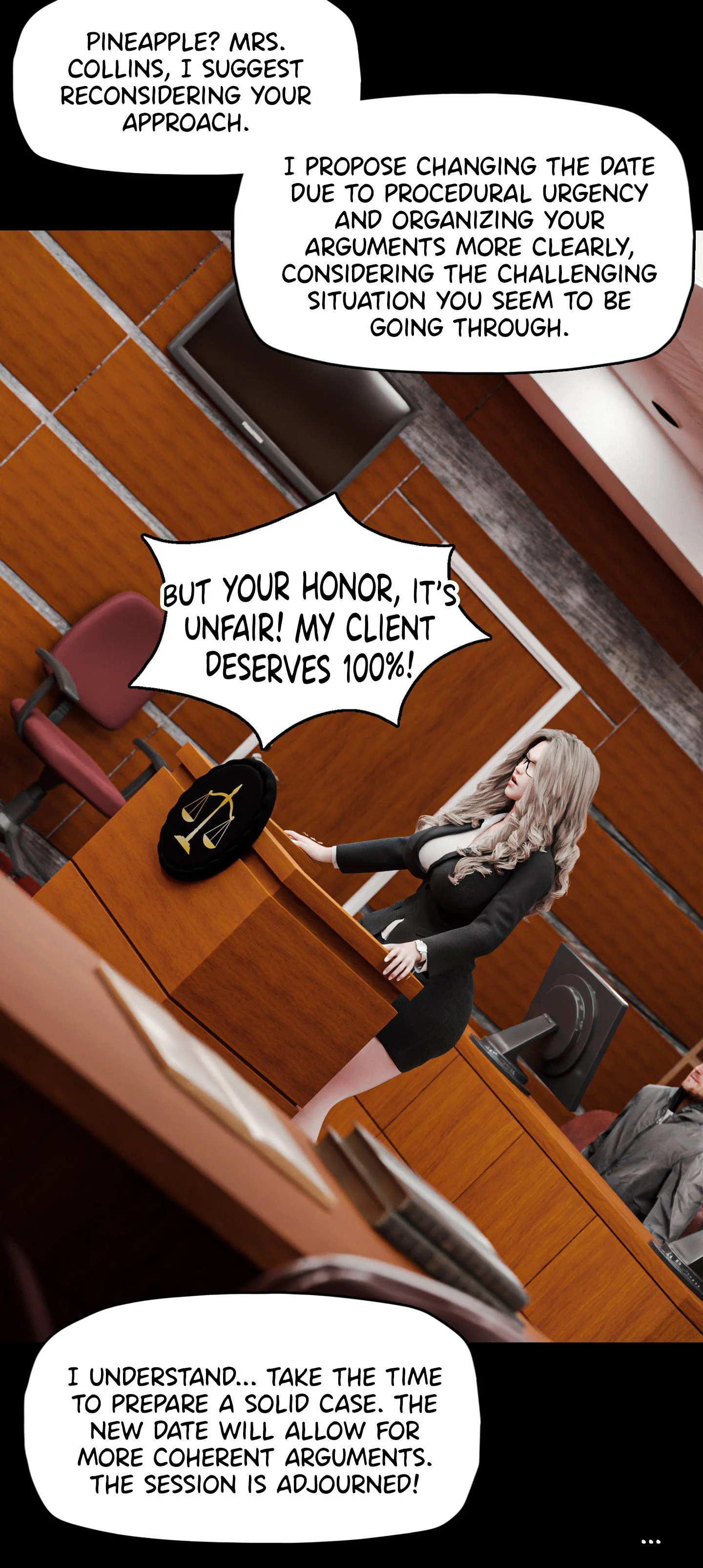 My Neighbor’s Widow [Rose Blue 3D] - Chapter 13 — Page 5