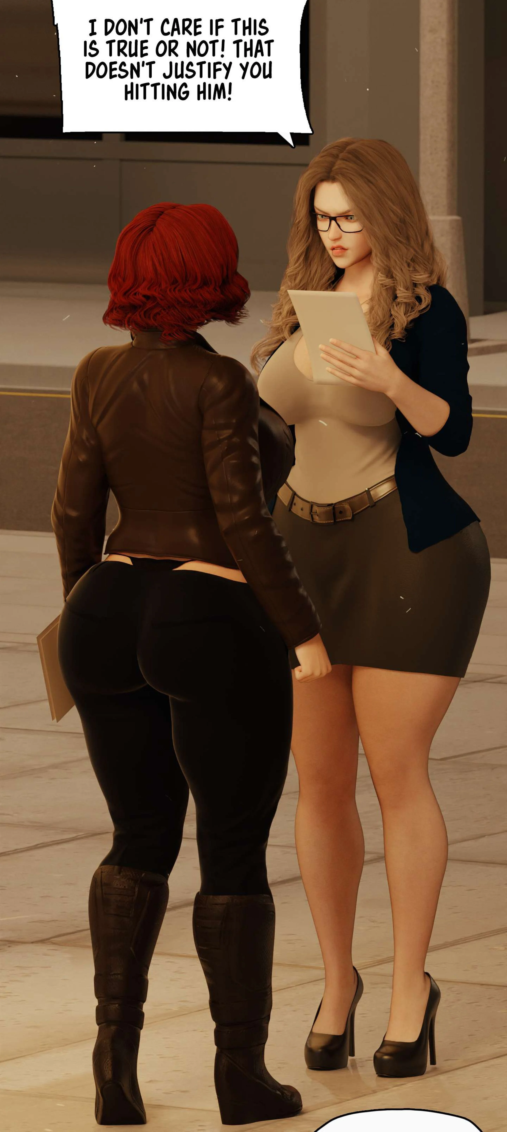 My Neighbor’s Widow [Rose Blue 3D] - Chapter 7 — Page 16