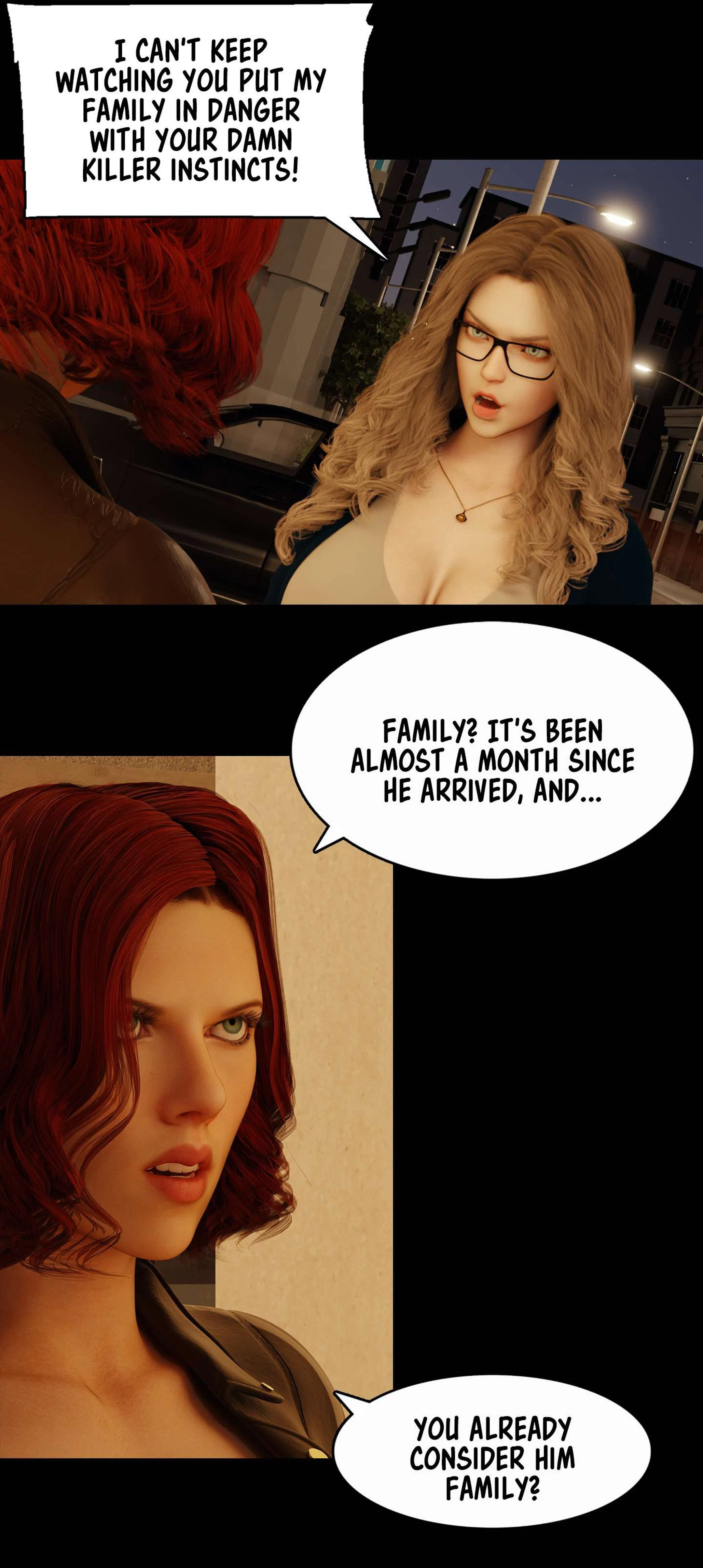 My Neighbor’s Widow [Rose Blue 3D] - Chapter 7 — Page 18