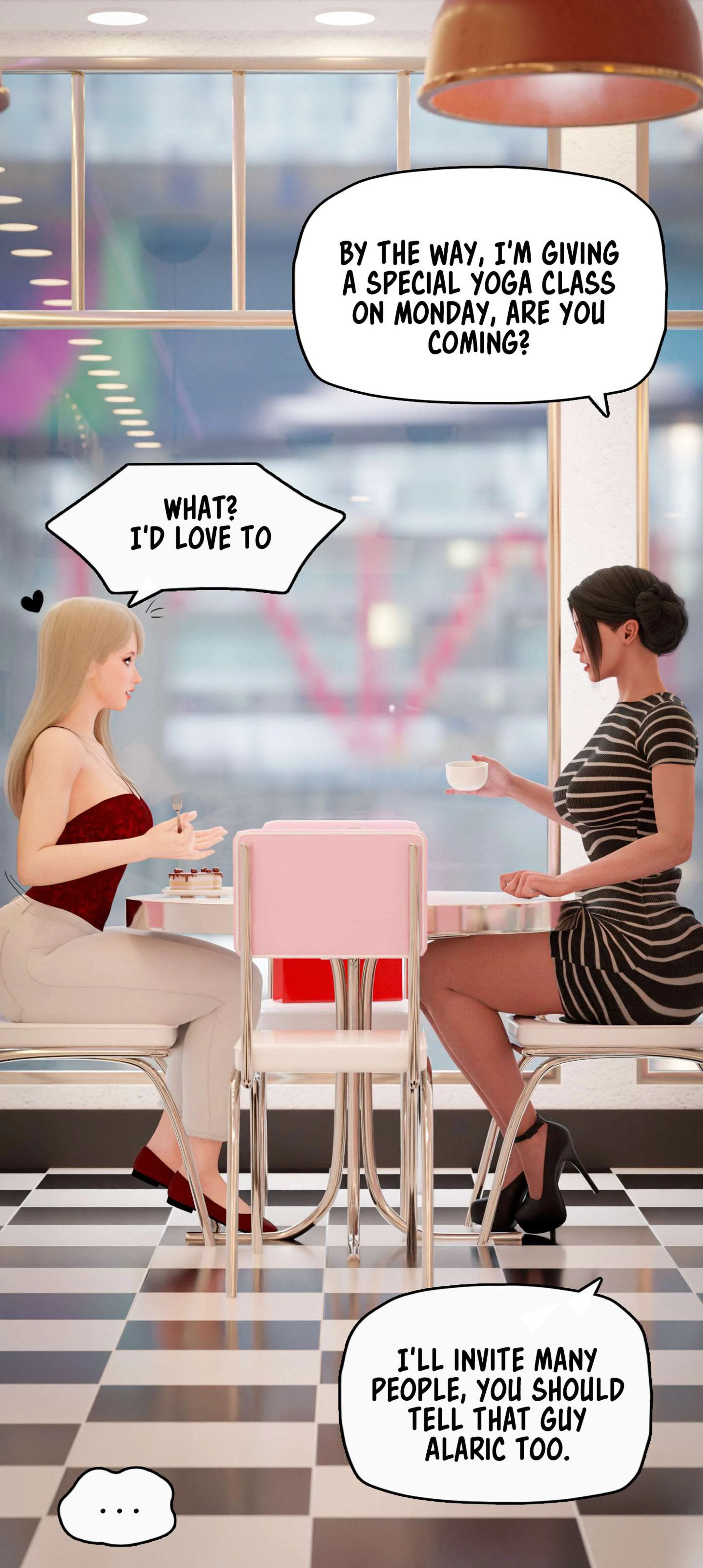 My Neighbor’s Widow [Rose Blue 3D] - Chapter 7 — Page 46