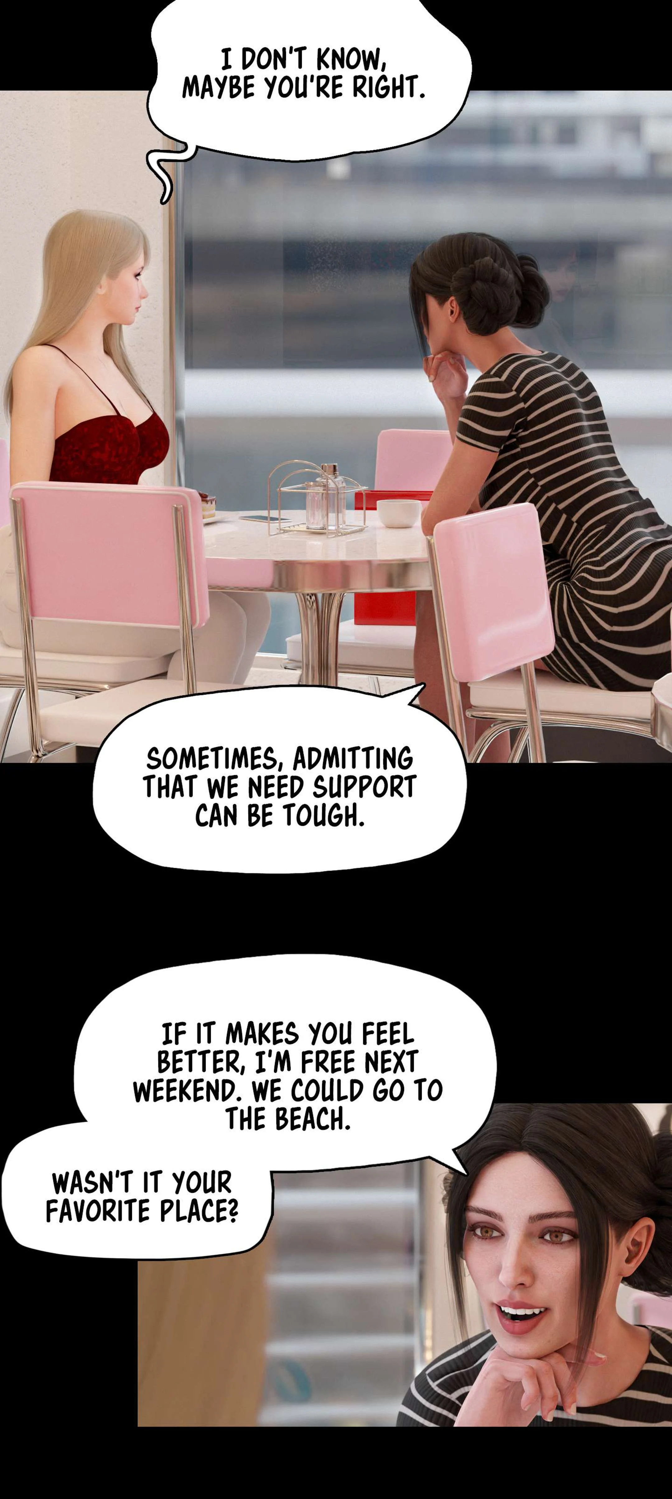 My Neighbor’s Widow [Rose Blue 3D] - Chapter 7 — Page 51