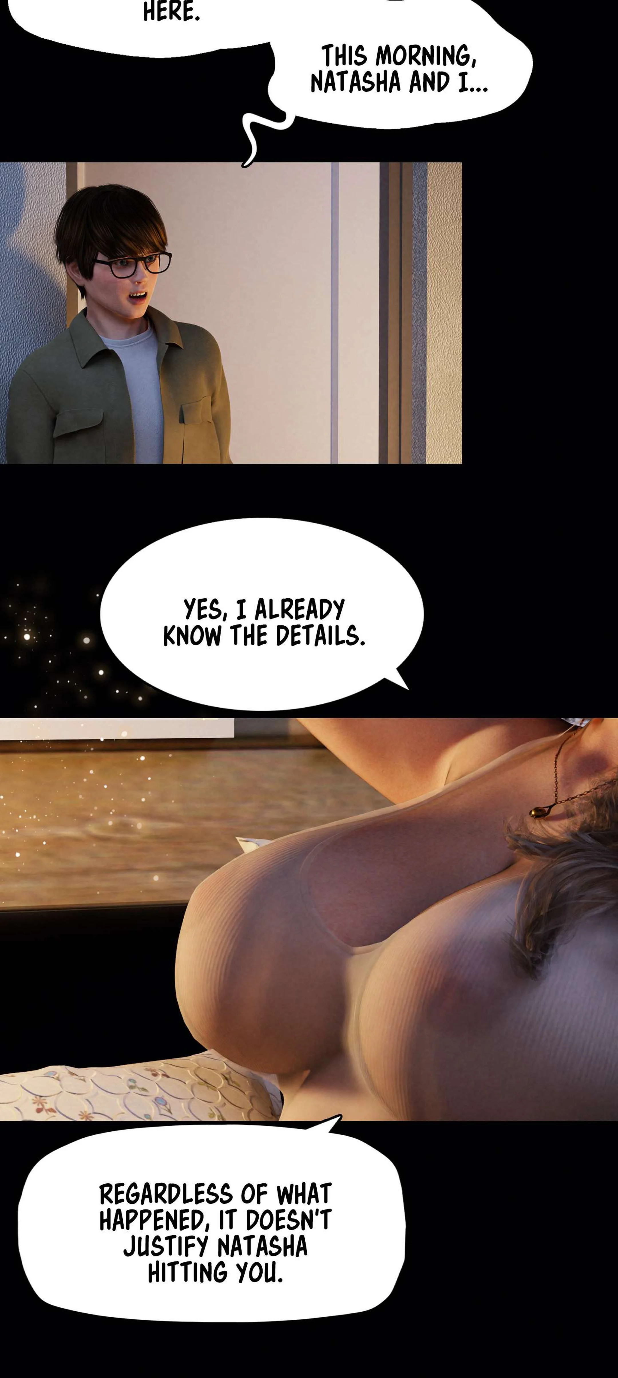 My Neighbor’s Widow [Rose Blue 3D] - Chapter 7 — Page 91