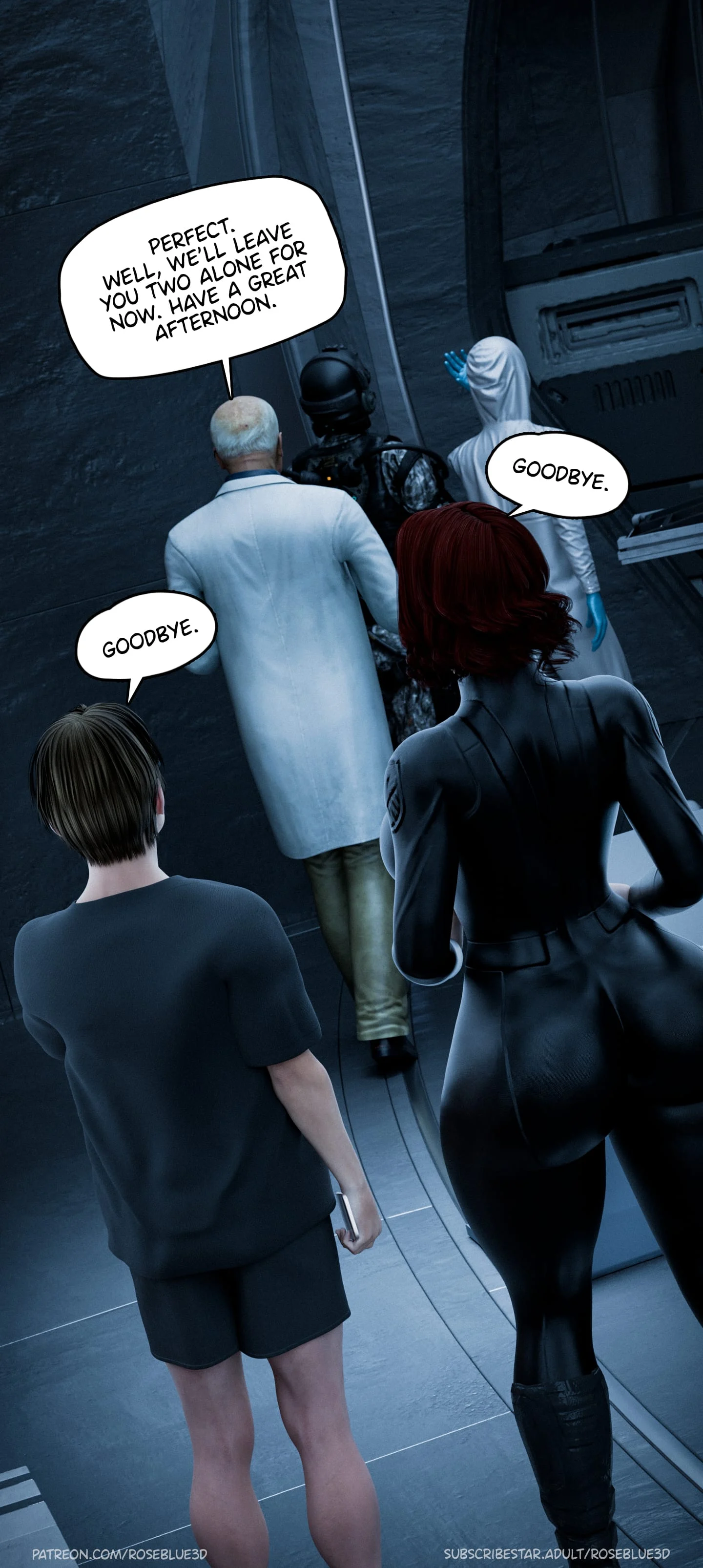 My Neighbor’s Widow [Rose Blue 3D] - Chapter 34 — Page 102