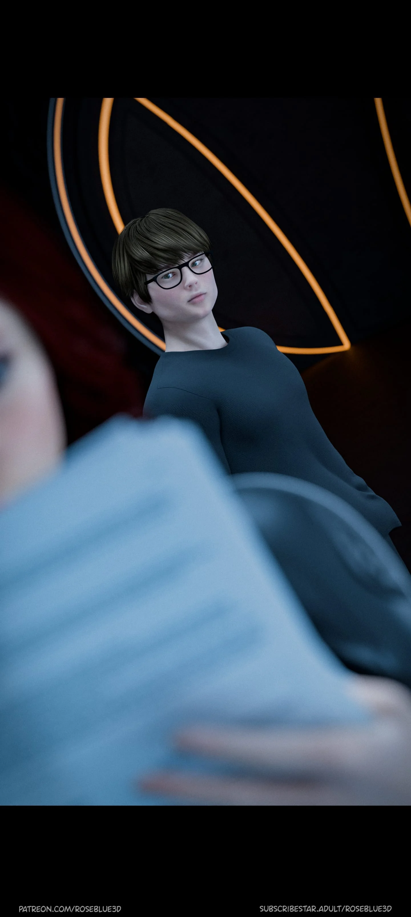 My Neighbor’s Widow [Rose Blue 3D] - Chapter 34 — Page 106