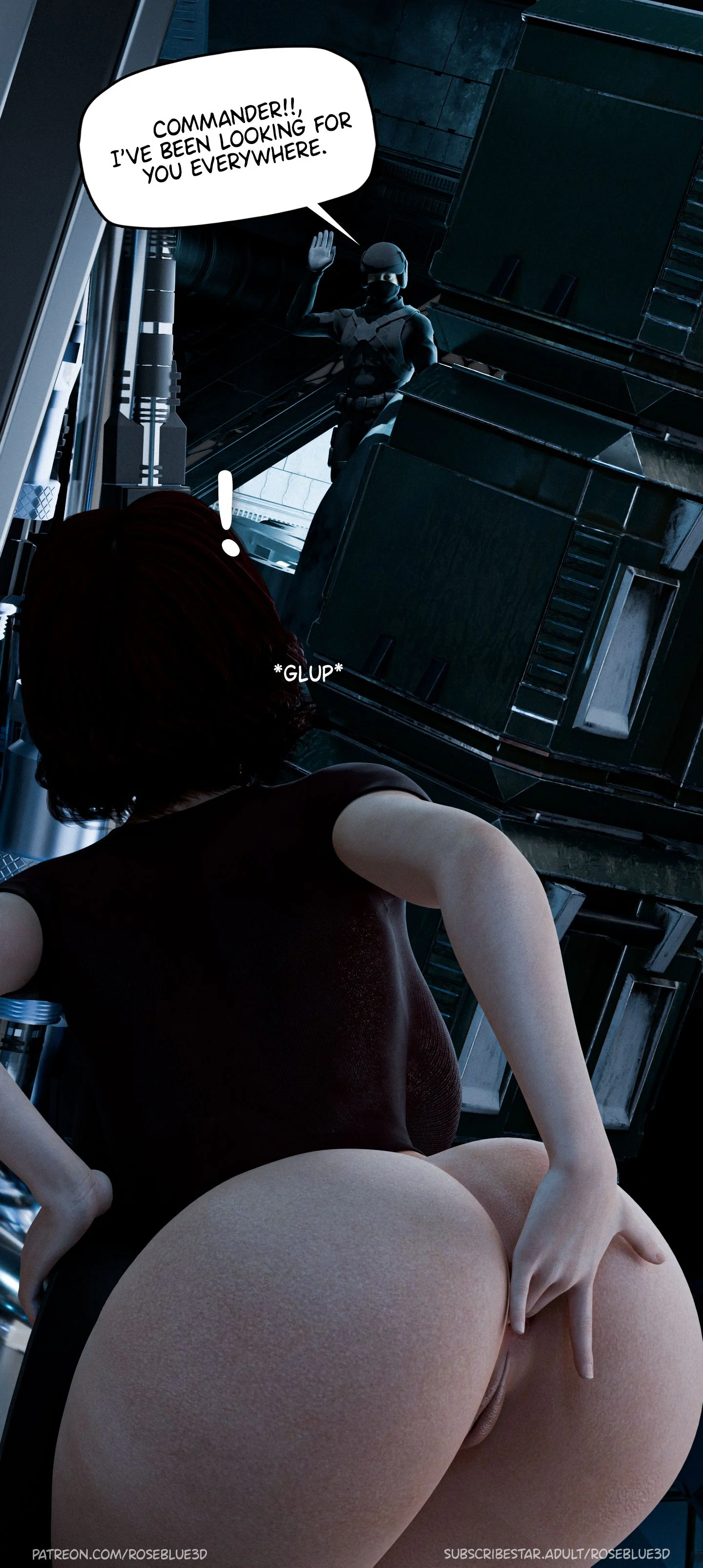 My Neighbor’s Widow [Rose Blue 3D] - Chapter 30.1 — Page 14