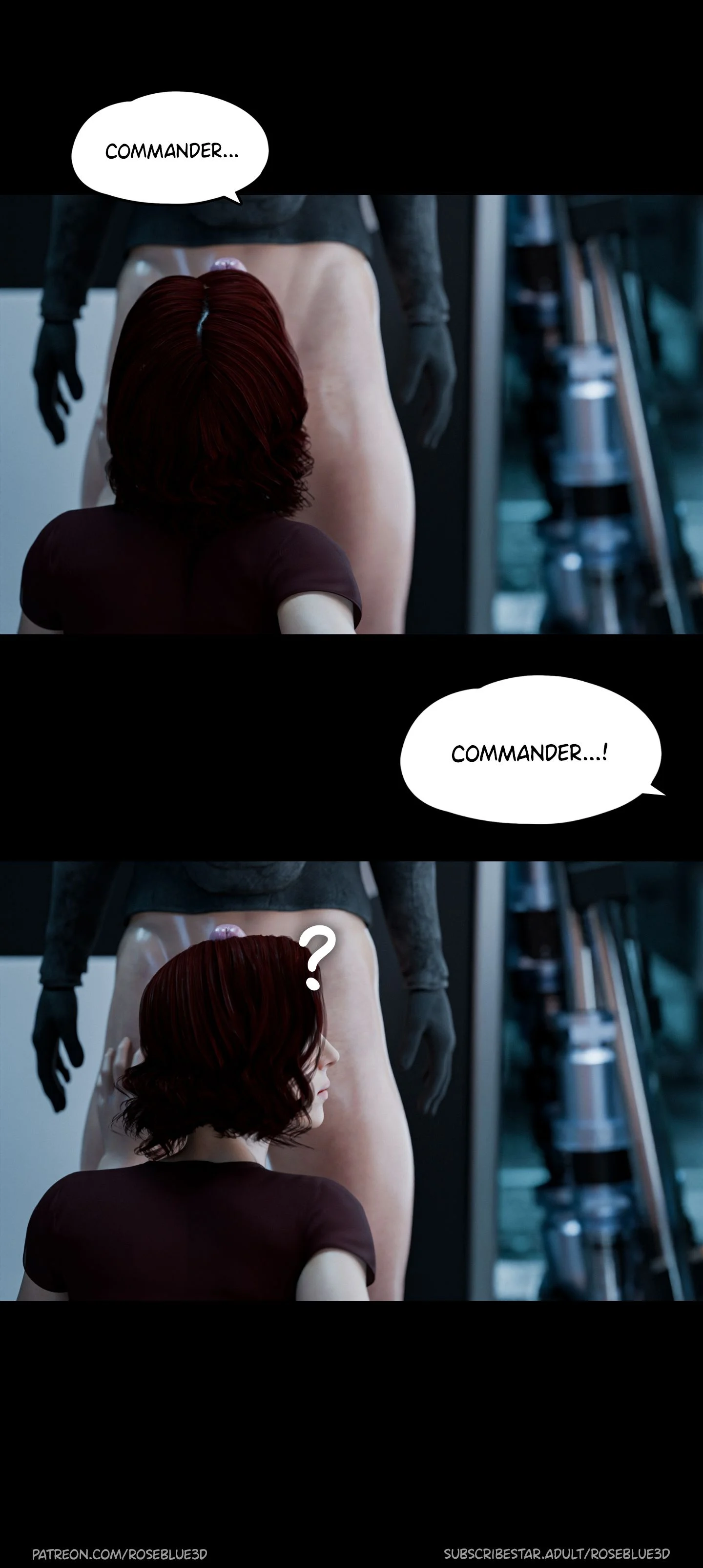 My Neighbor’s Widow [Rose Blue 3D] - Chapter 30.1 — Page 55