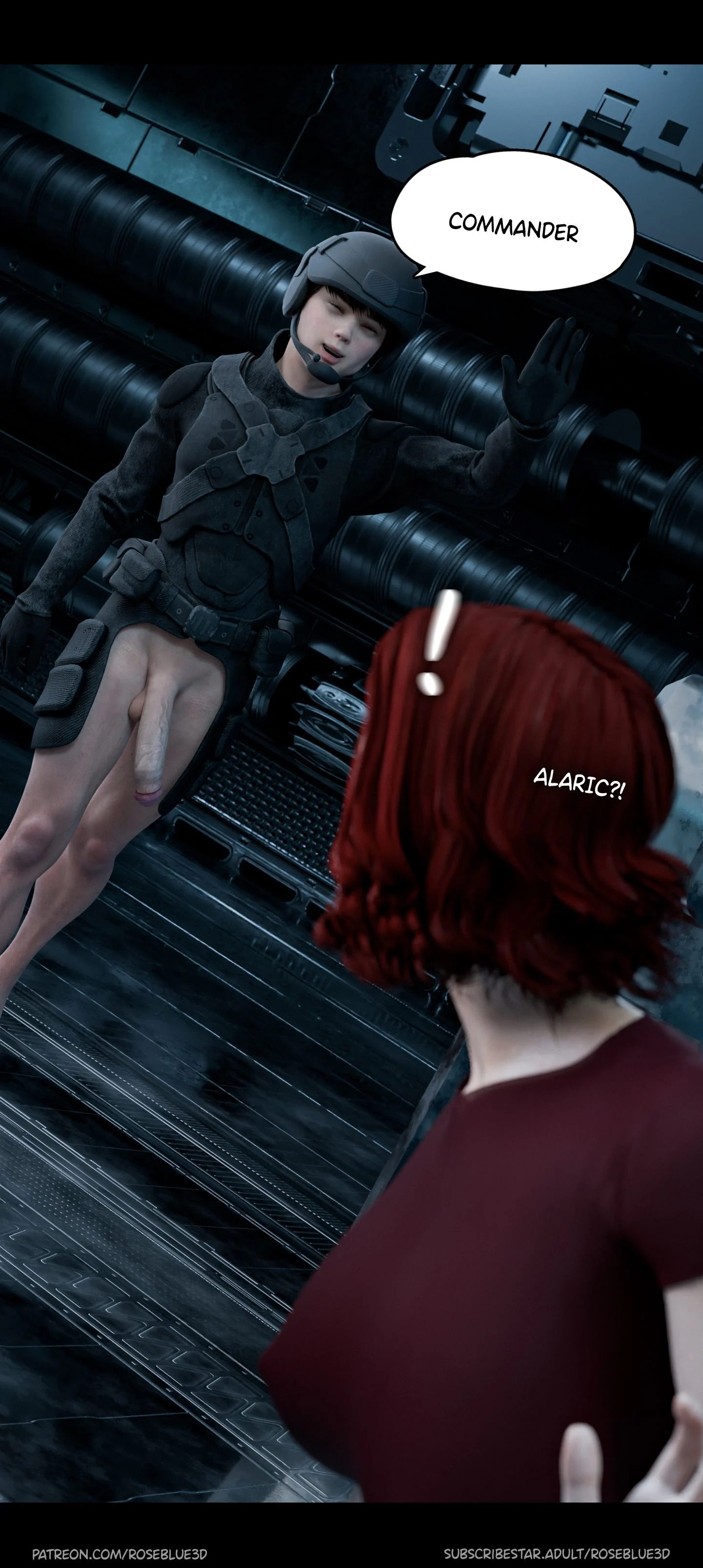 My Neighbor’s Widow [Rose Blue 3D] - Chapter 30.1 — Page 57