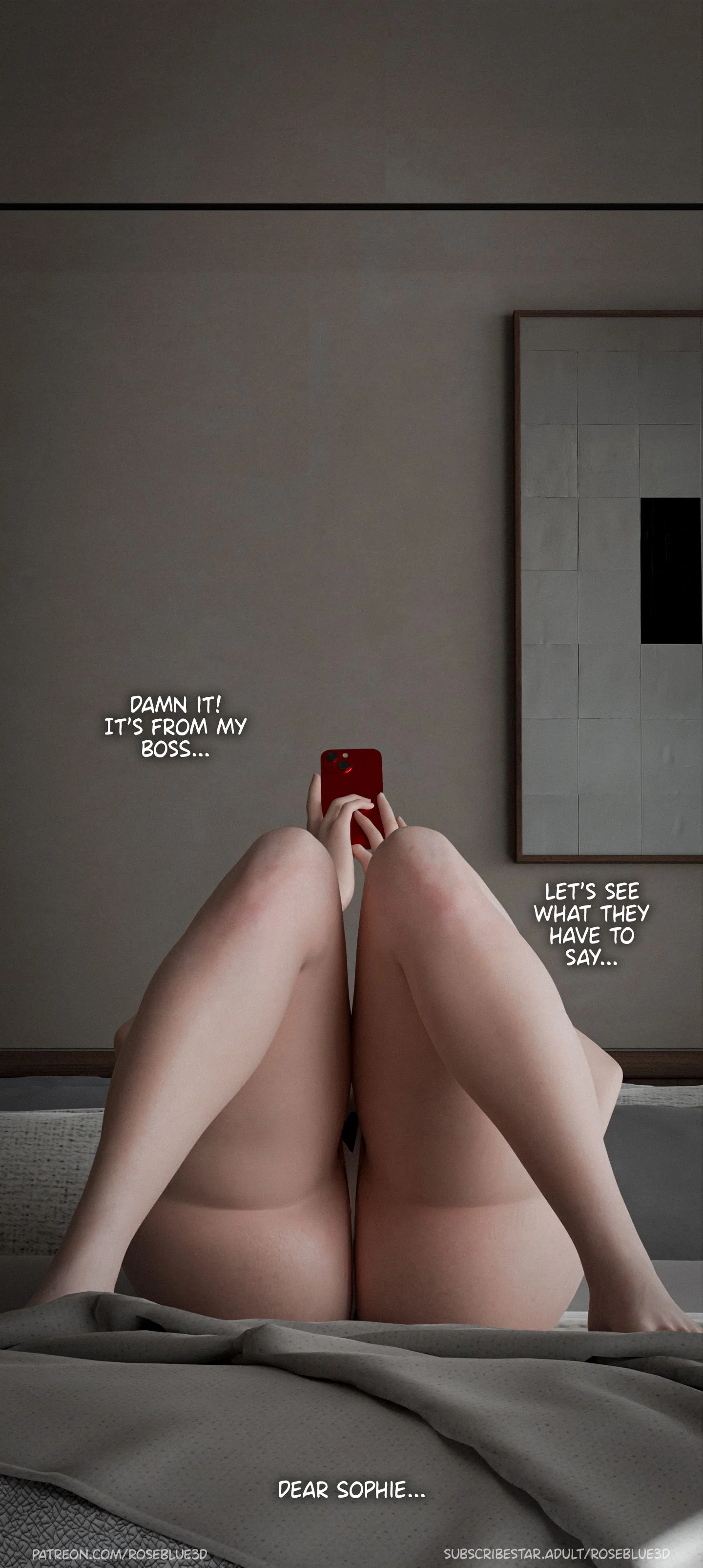 My Neighbor’s Widow [Rose Blue 3D] - Chapter 28 — Page 12