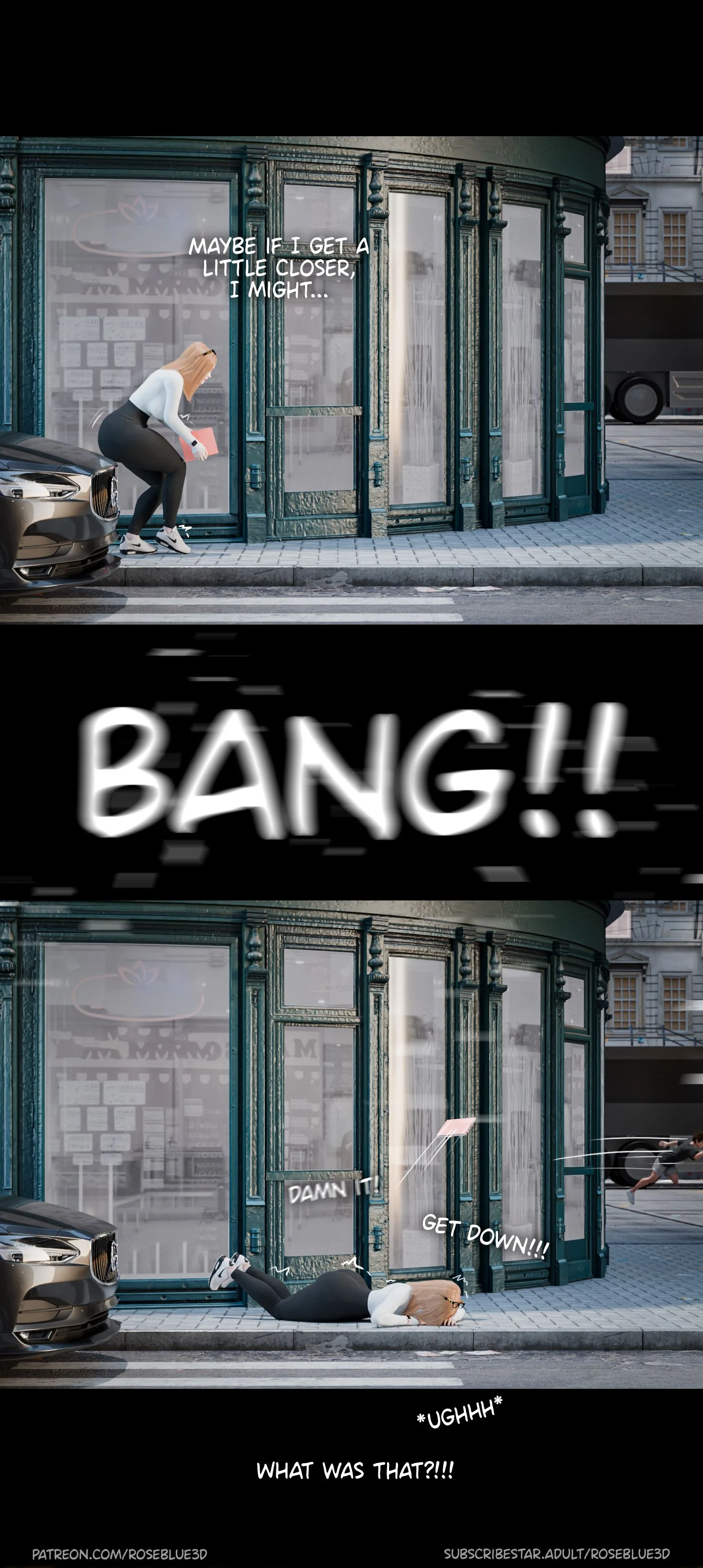 My Neighbor’s Widow [Rose Blue 3D] - Chapter 28 — Page 23