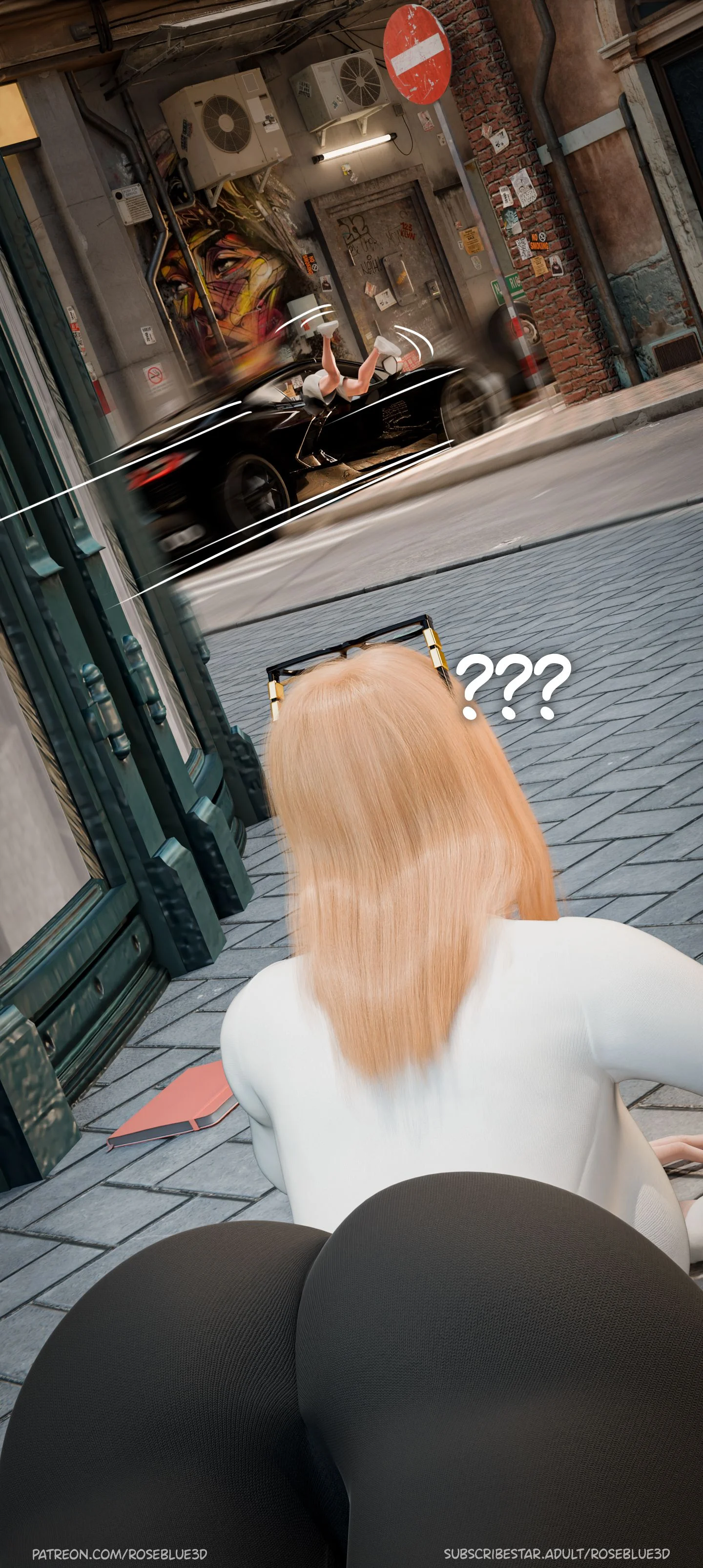 My Neighbor’s Widow [Rose Blue 3D] - Chapter 28 — Page 24