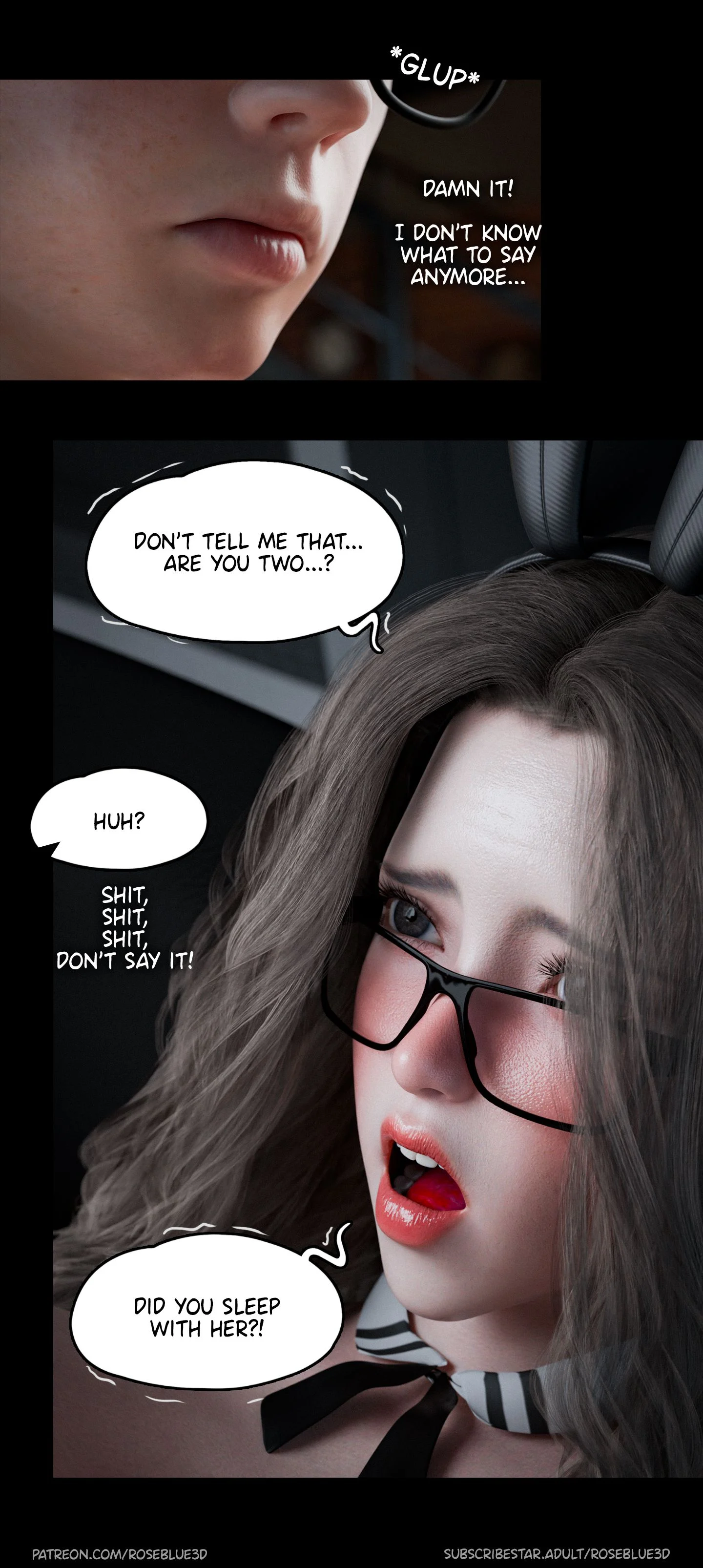 My Neighbor’s Widow [Rose Blue 3D] - Chapter 28 — Page 42