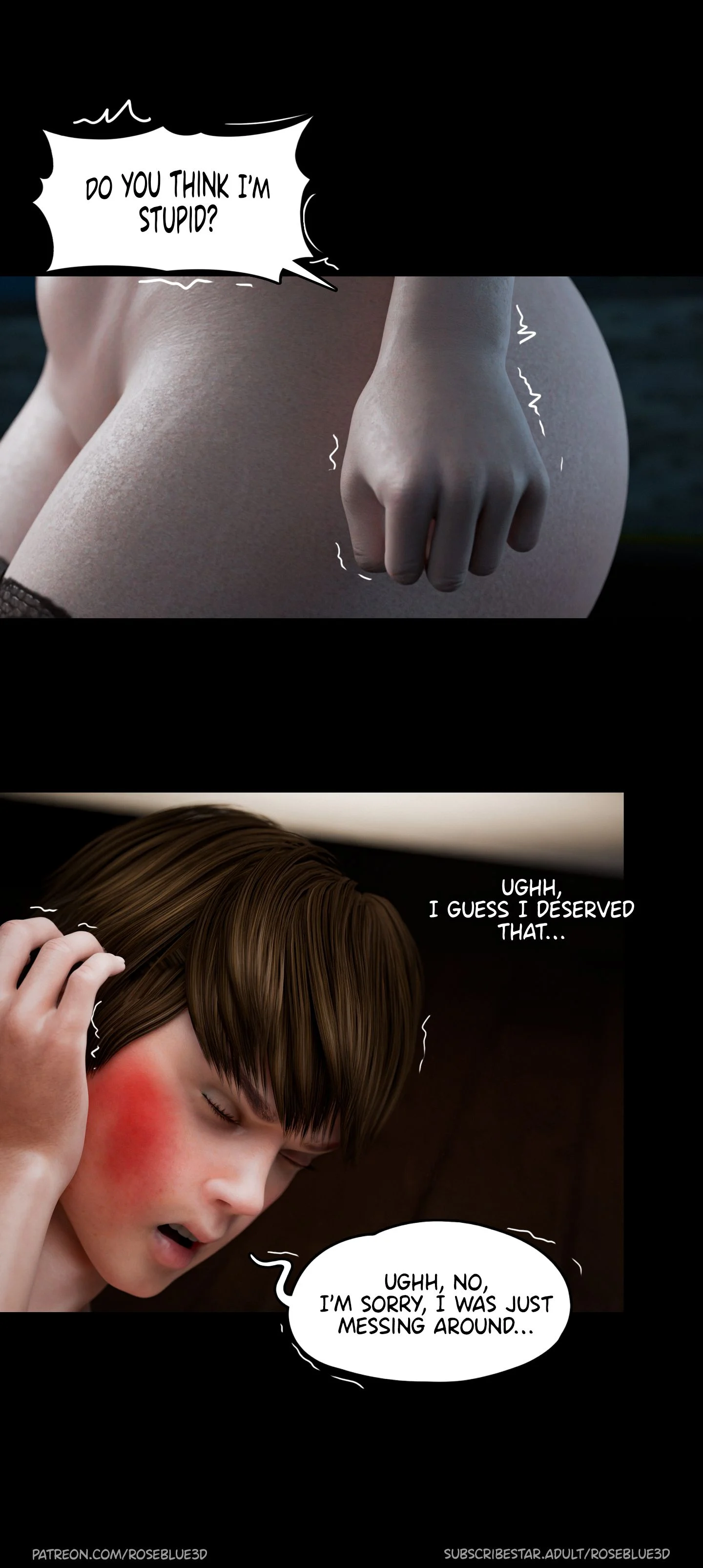 My Neighbor’s Widow [Rose Blue 3D] - Chapter 28 — Page 48