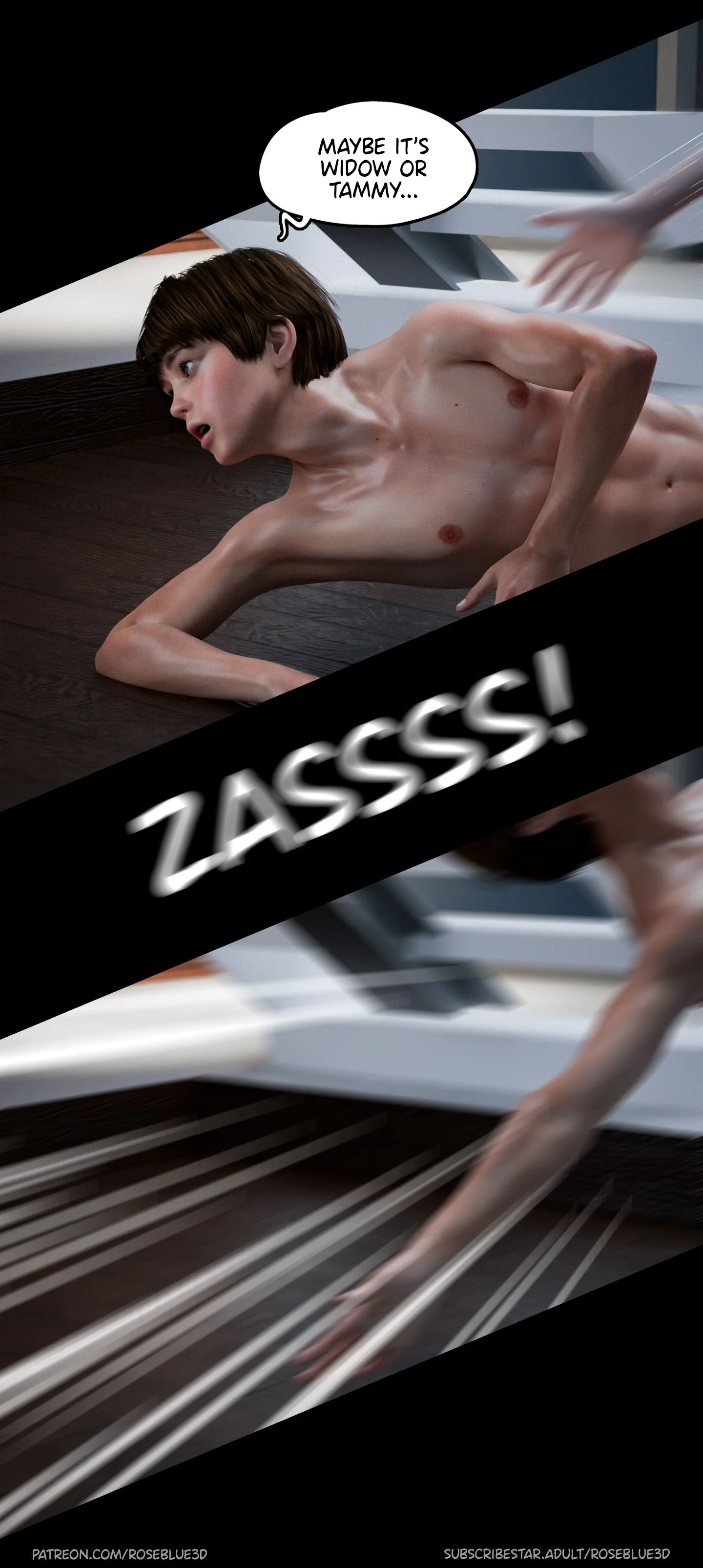 My Neighbor’s Widow [Rose Blue 3D] - Chapter 28 — Page 62