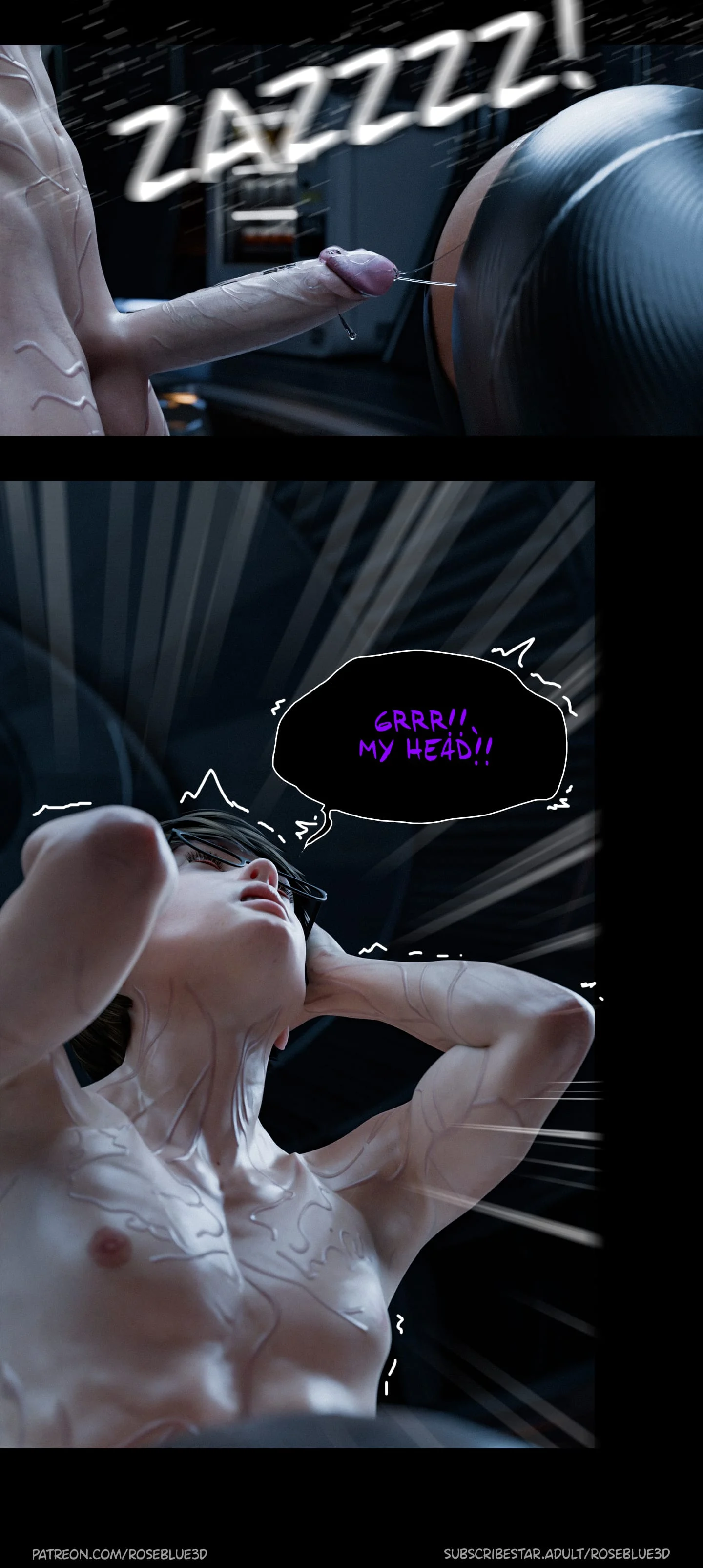 My Neighbor’s Widow [Rose Blue 3D] - Chapter 33 — Page 23