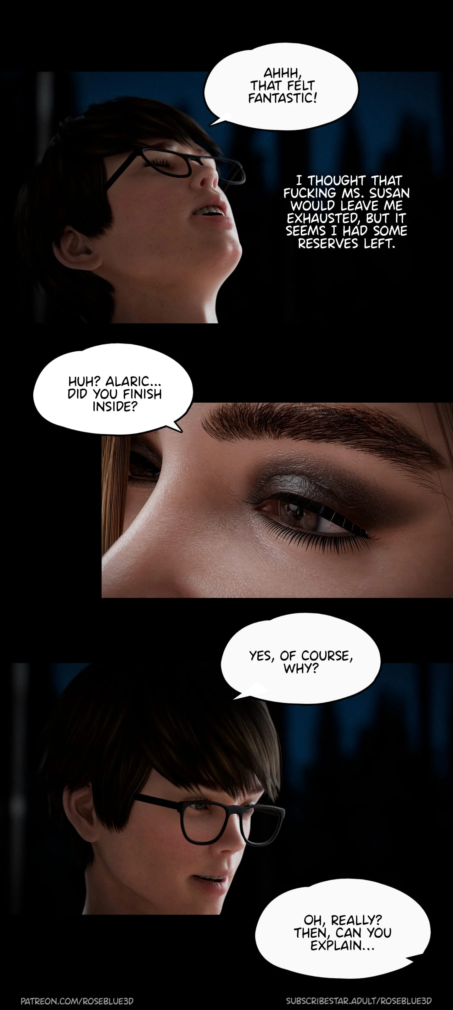My Neighbor’s Widow [Rose Blue 3D] - Chapter 33 — Page 99