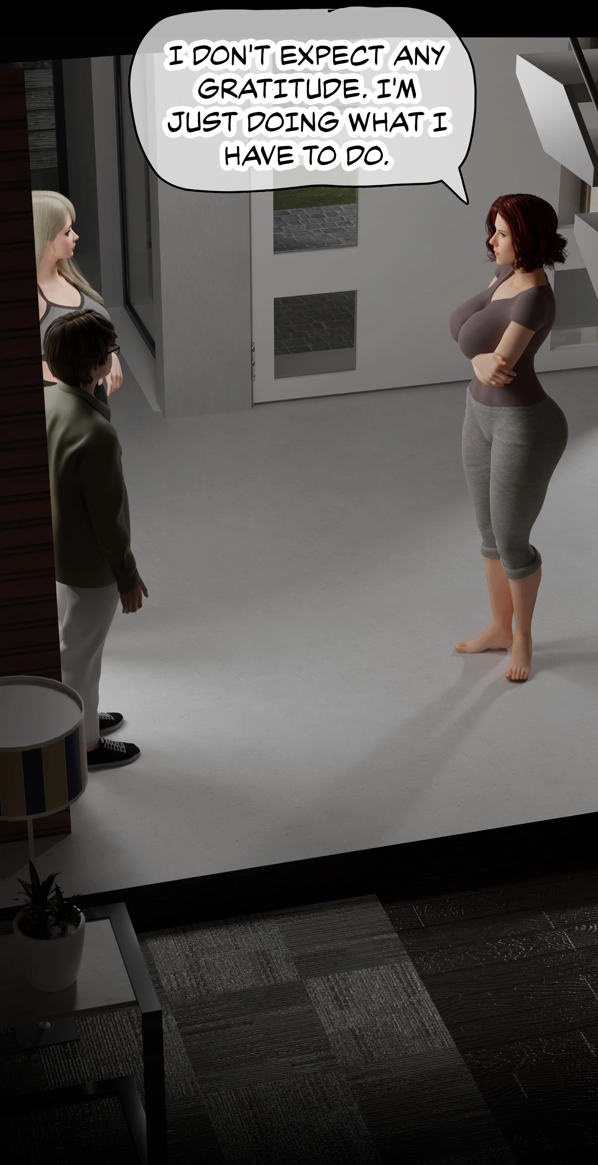 My Neighbor’s Widow [Rose Blue 3D] - Chapter 1 — Page 104